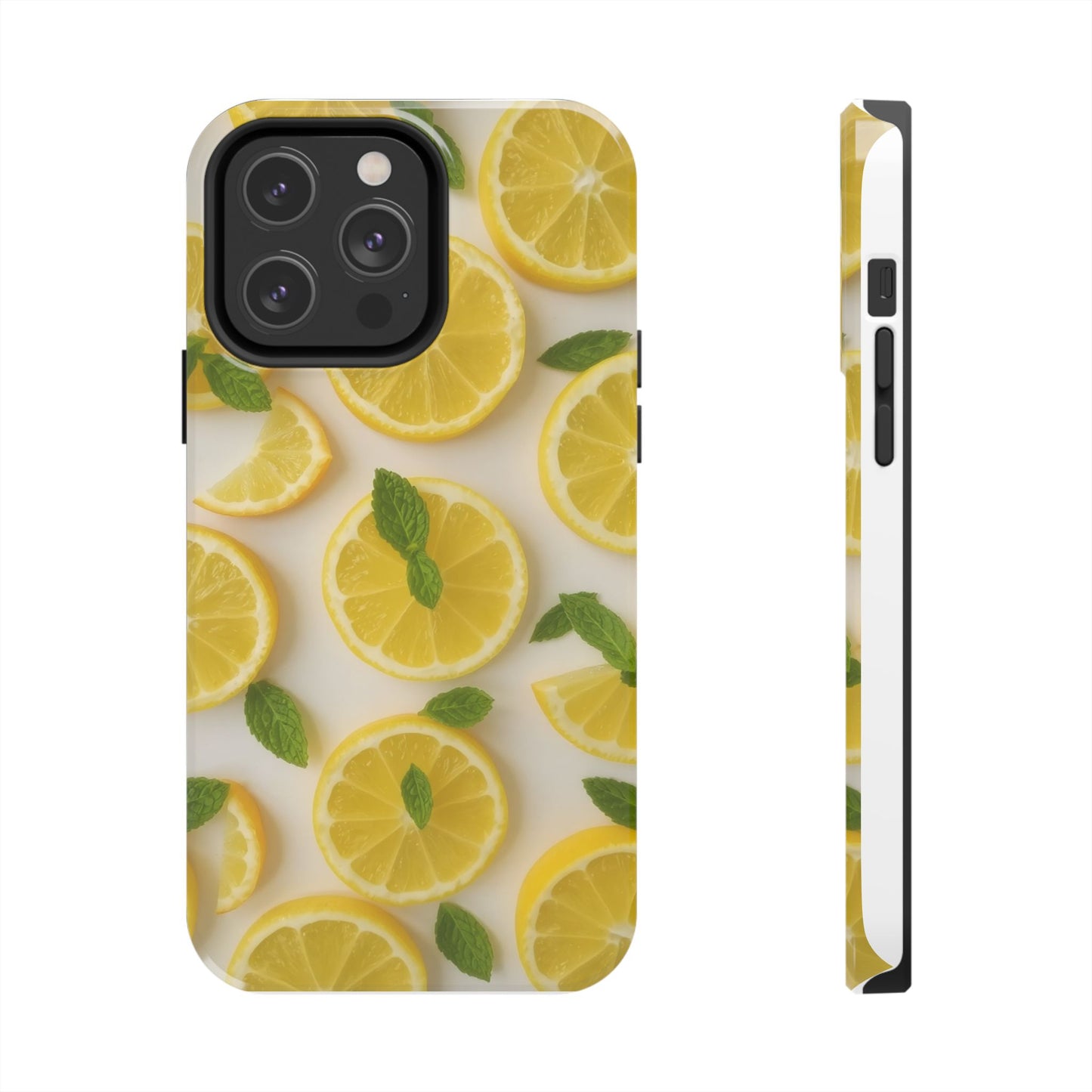 Fresh Lemons Slices - Tough Phone Case - for iPhone