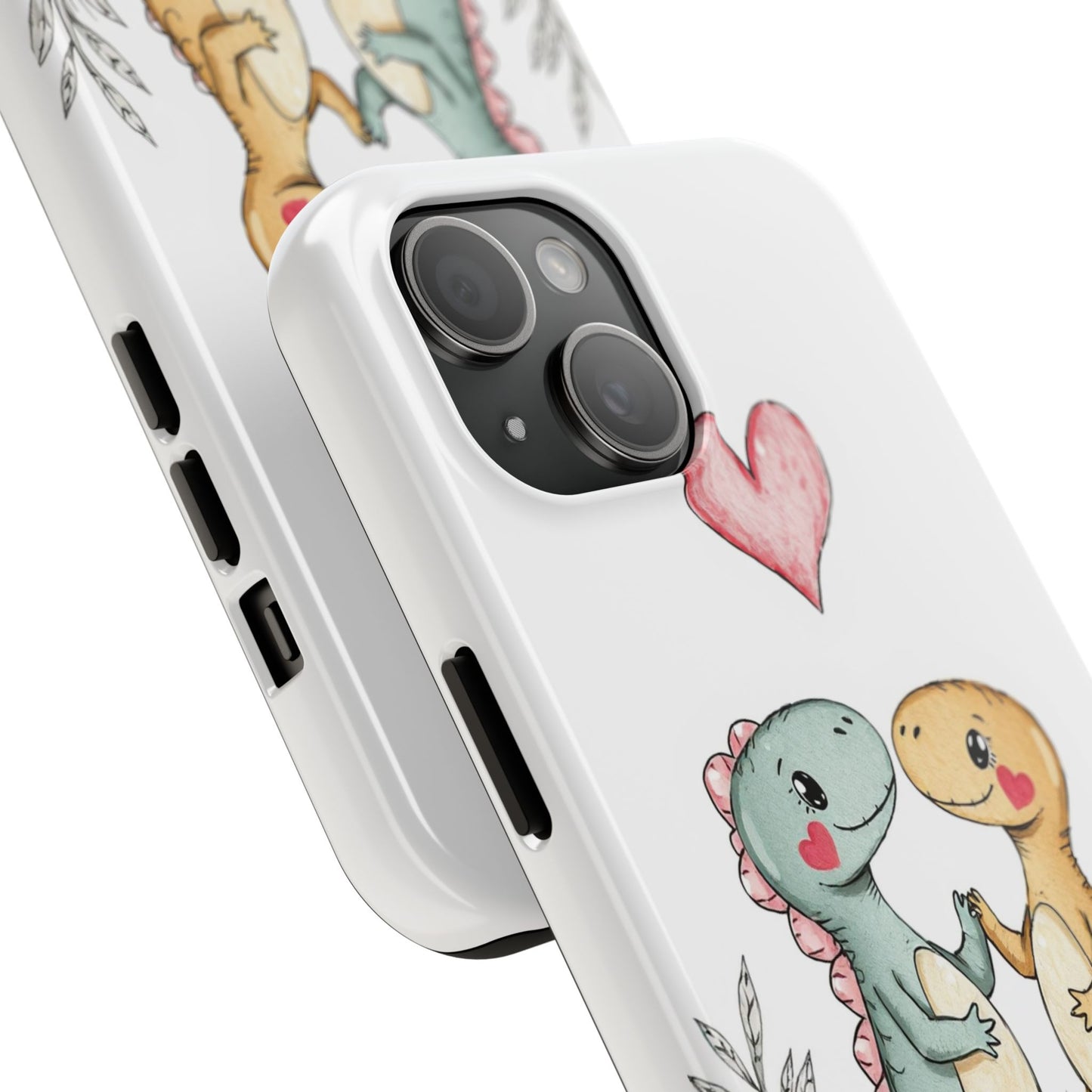 Dino Couples - Tough Phone Case for iPhone