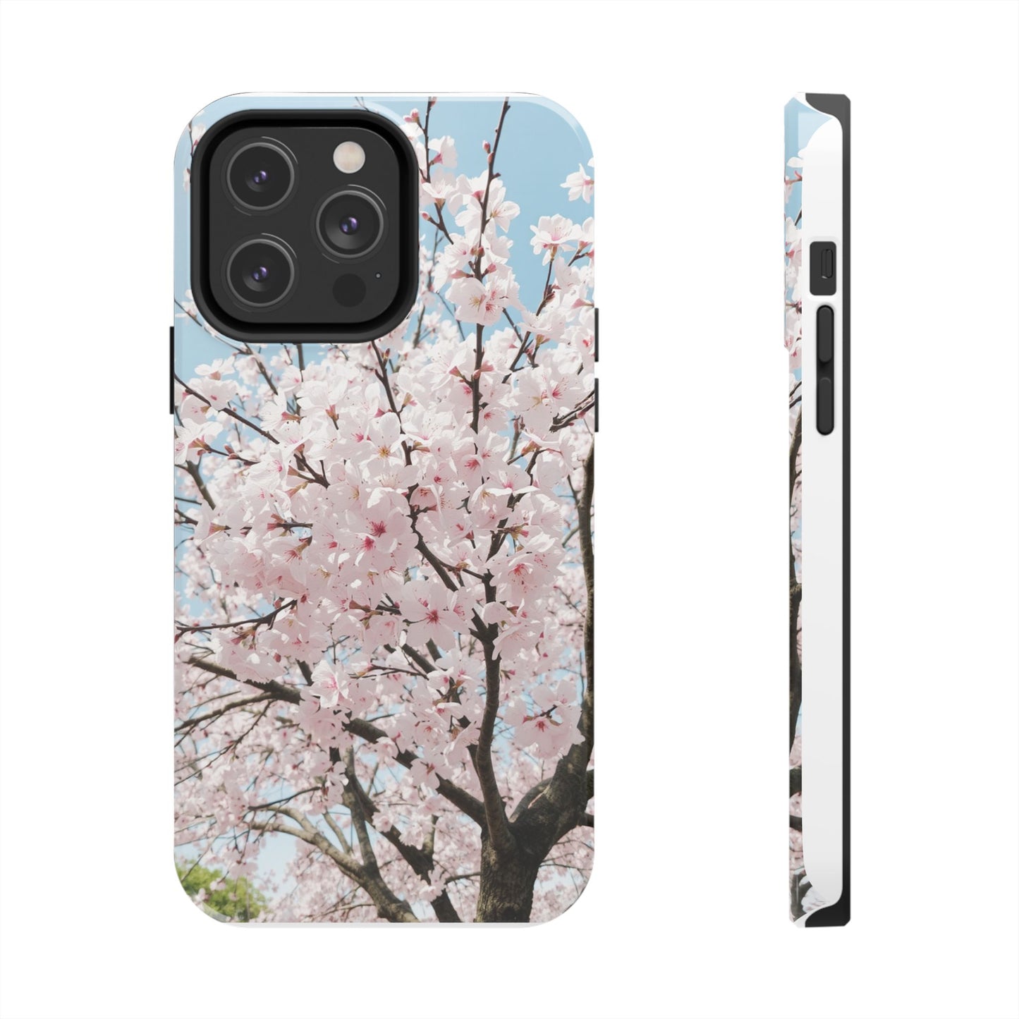 Cherry Blossom Tough Phone Case - Stylish Protection for Spring Lovers