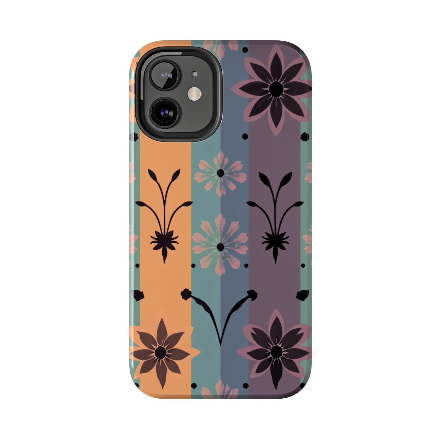 Boho Floral Tough Phone Cases - Durable & Stylish Protection - for iPhone