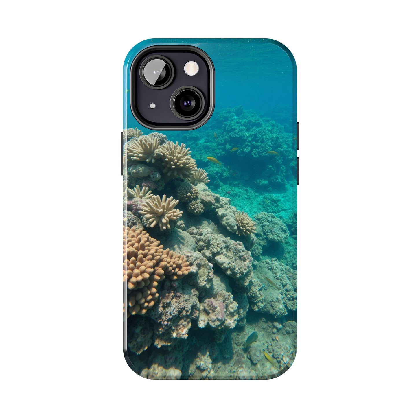 Coral Reef Tough Phone Case - Ocean Vibes Protection for Adventure Lovers