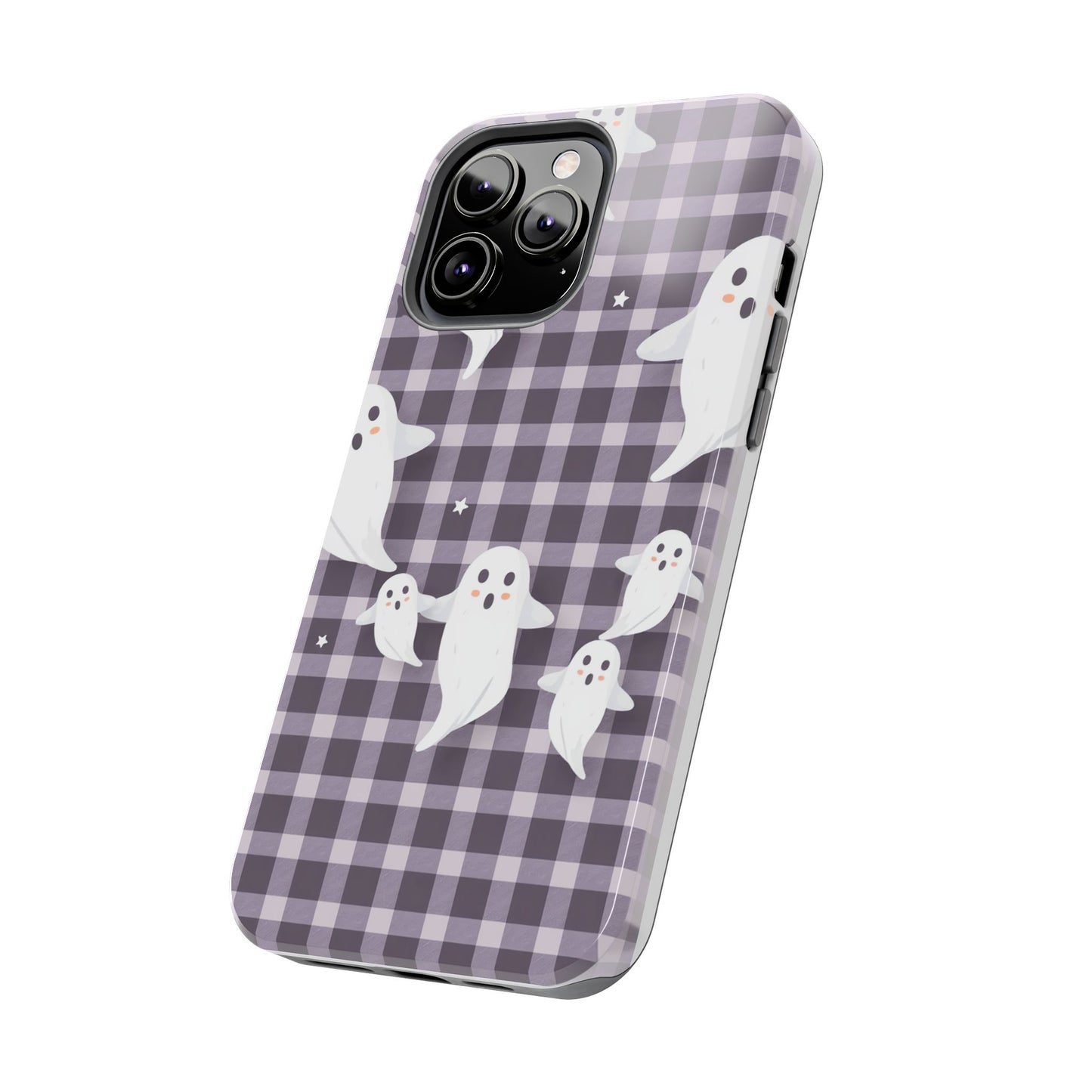 Cute Ghosts Tough Phone Case - Whimsical Halloween Design for Spooky Vibes