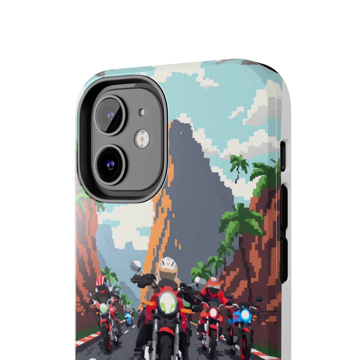 Retro Biker Tough Phone Case - Perfect for Motorcycle Lovers