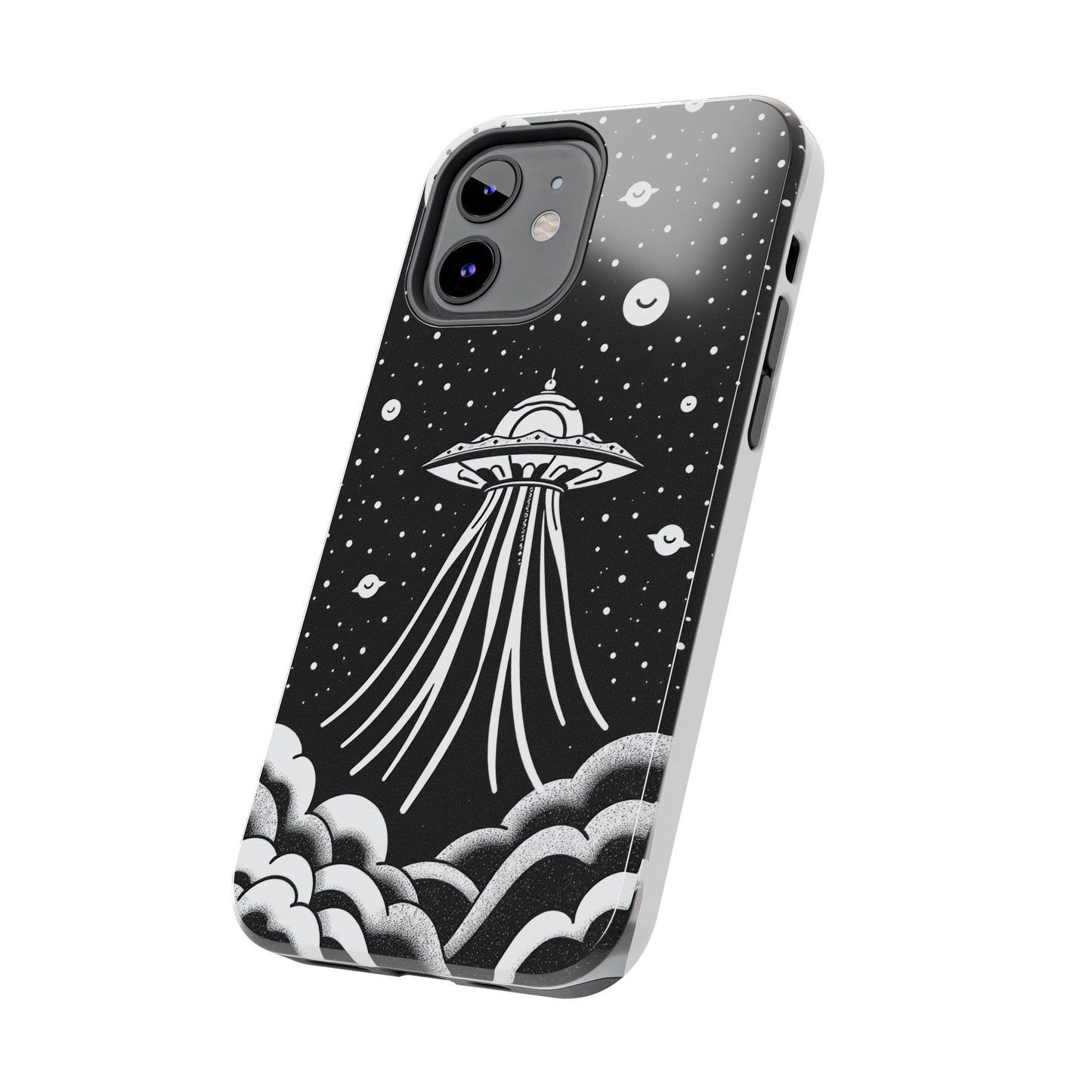 Galaxy UFO Tough Phone Case - Durable Protection with Unique Space Design