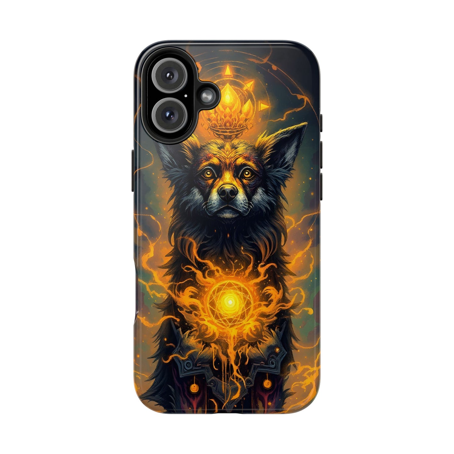Mystical Dog of Light - Tough Phone Case - Durable Protection with Inspired Artwork - for iPhone