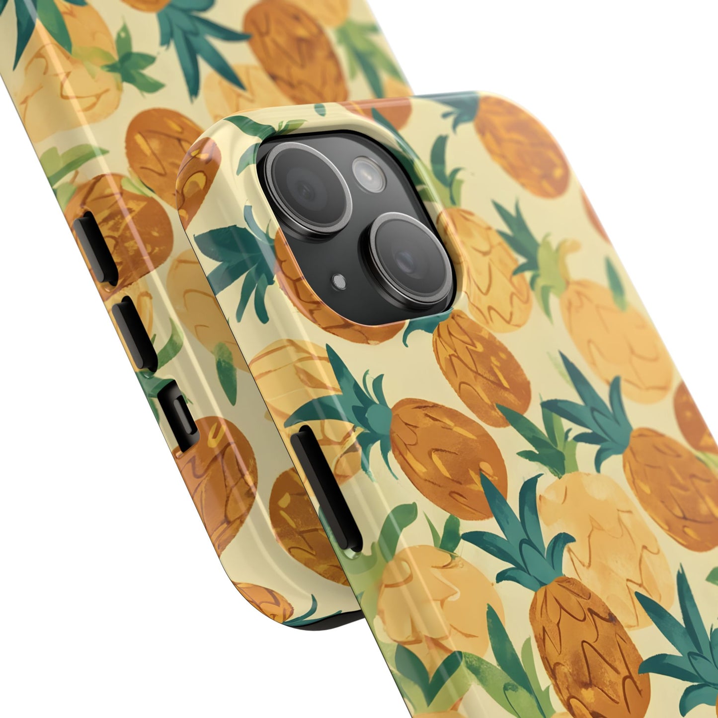 Pineapple Paradise Tough Phone Case - Durable and Stylish for Summer Vibes - for iPhone