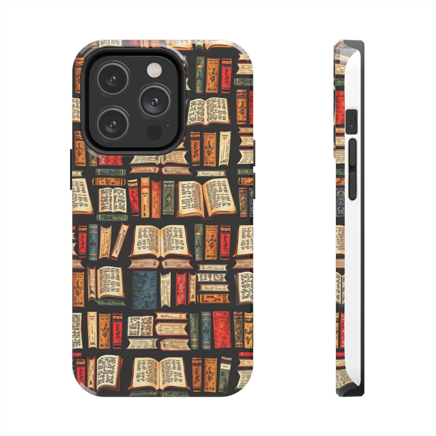 Book Lover Tough Phone Cases - Durable Protective Cases for Literature Fans