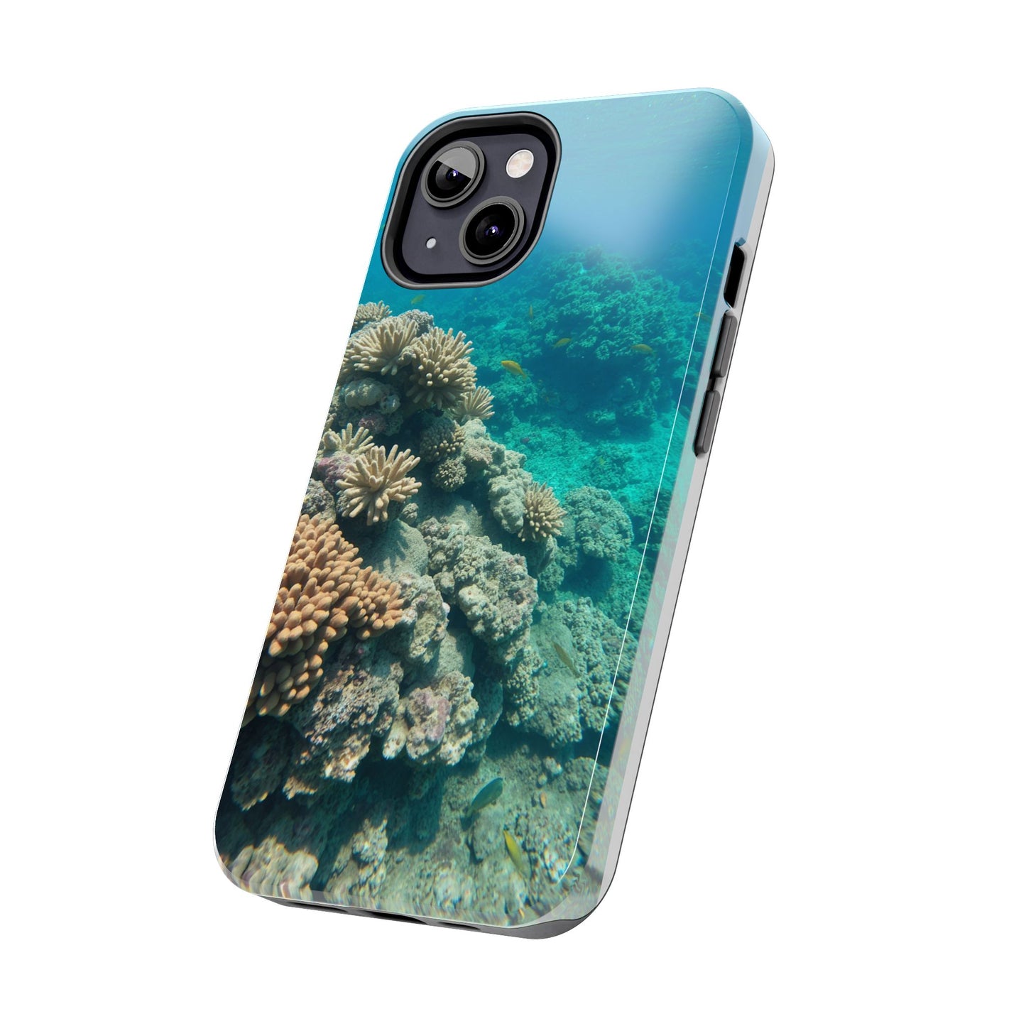 Coral Reef Tough Phone Case - Ocean Vibes Protection for Adventure Lovers