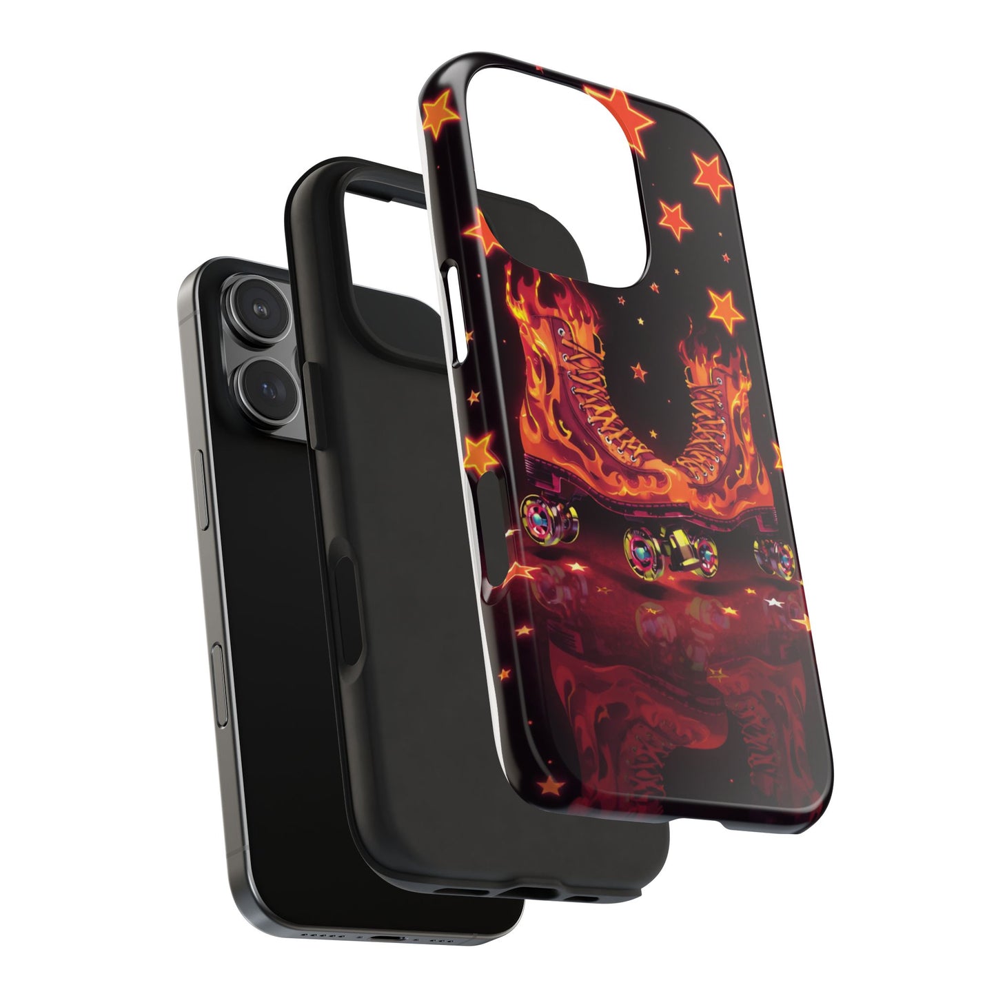 Retro Roller Skates Tough Phone Case - Stylish & Durable