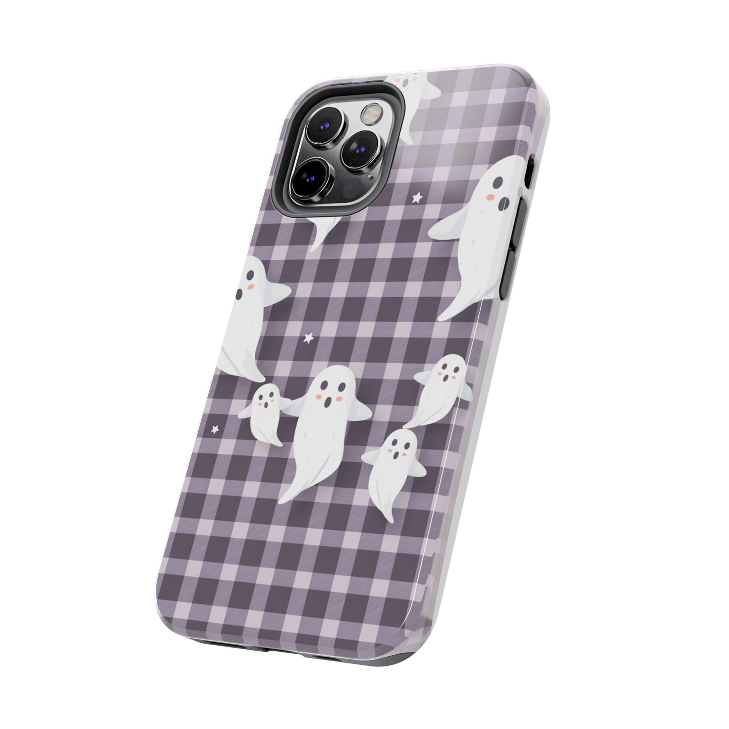 Cute Ghosts Tough Phone Case - Whimsical Halloween Design for Spooky Vibes