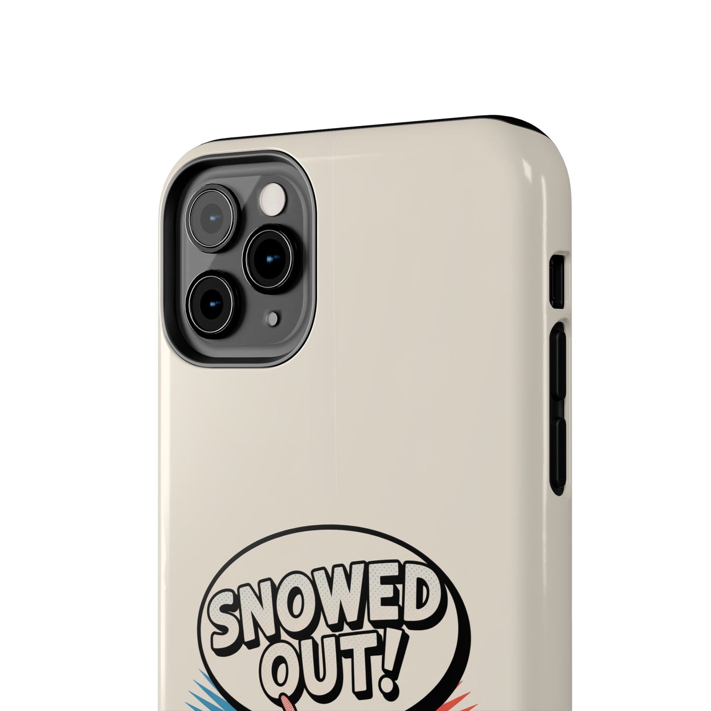 Snowman & Reindeer Tough Phone Case - Snowed Out Holiday Design