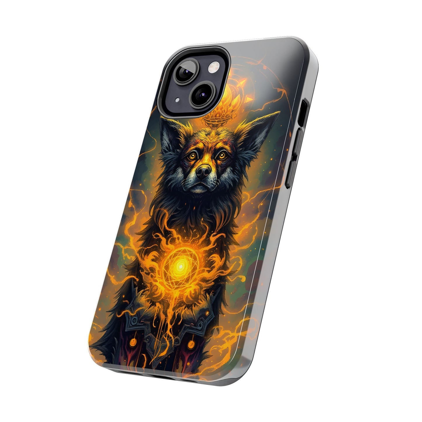 Mystical Dog of Light - Tough Phone Case - Durable Protection with Inspired Artwork - for iPhone