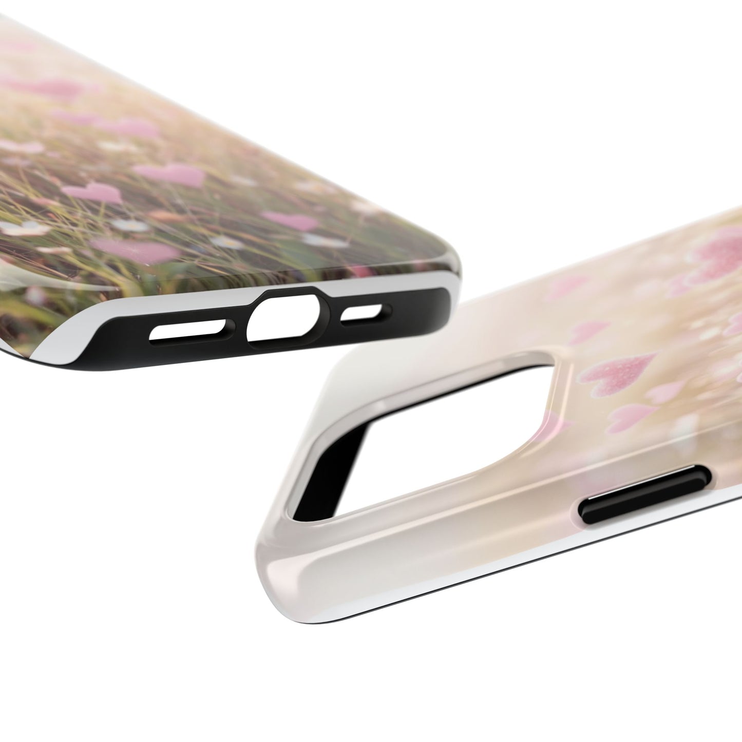 Romantic Hearts Tough Phone Case - Perfect for Lovers and Celebrations