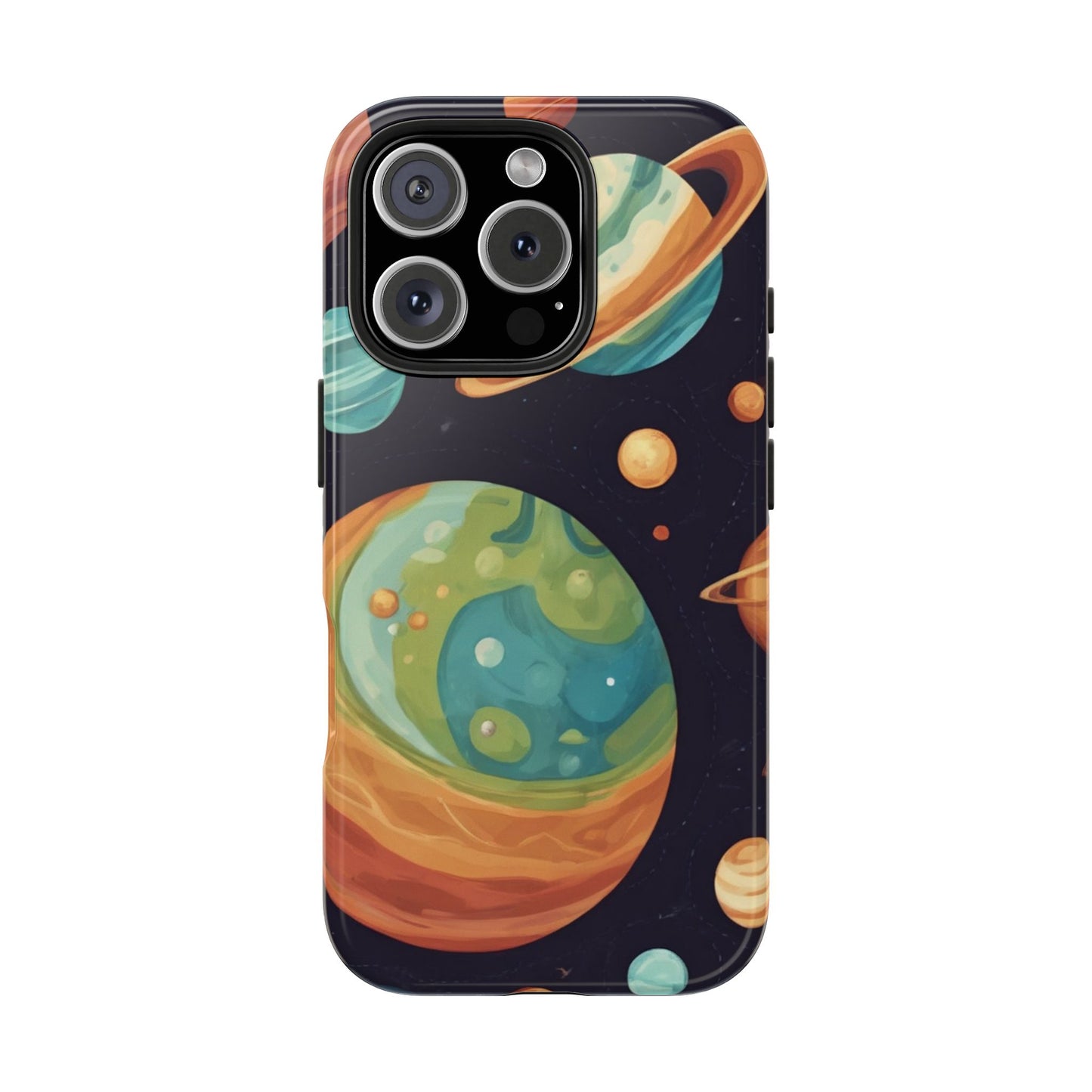 Cosmic Planet Phone Case - Durable Tough Protector for Space Lovers - for iPhone