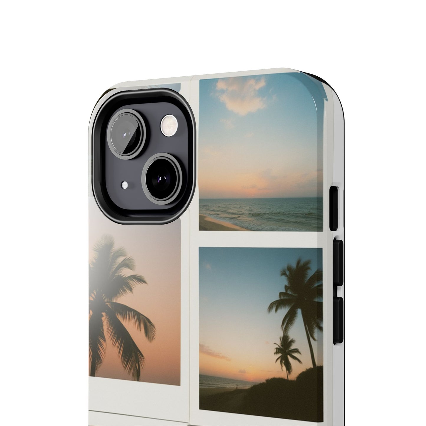 Tropical Sunset Tough Phone Case - Beach Vibes for Summer Adventures