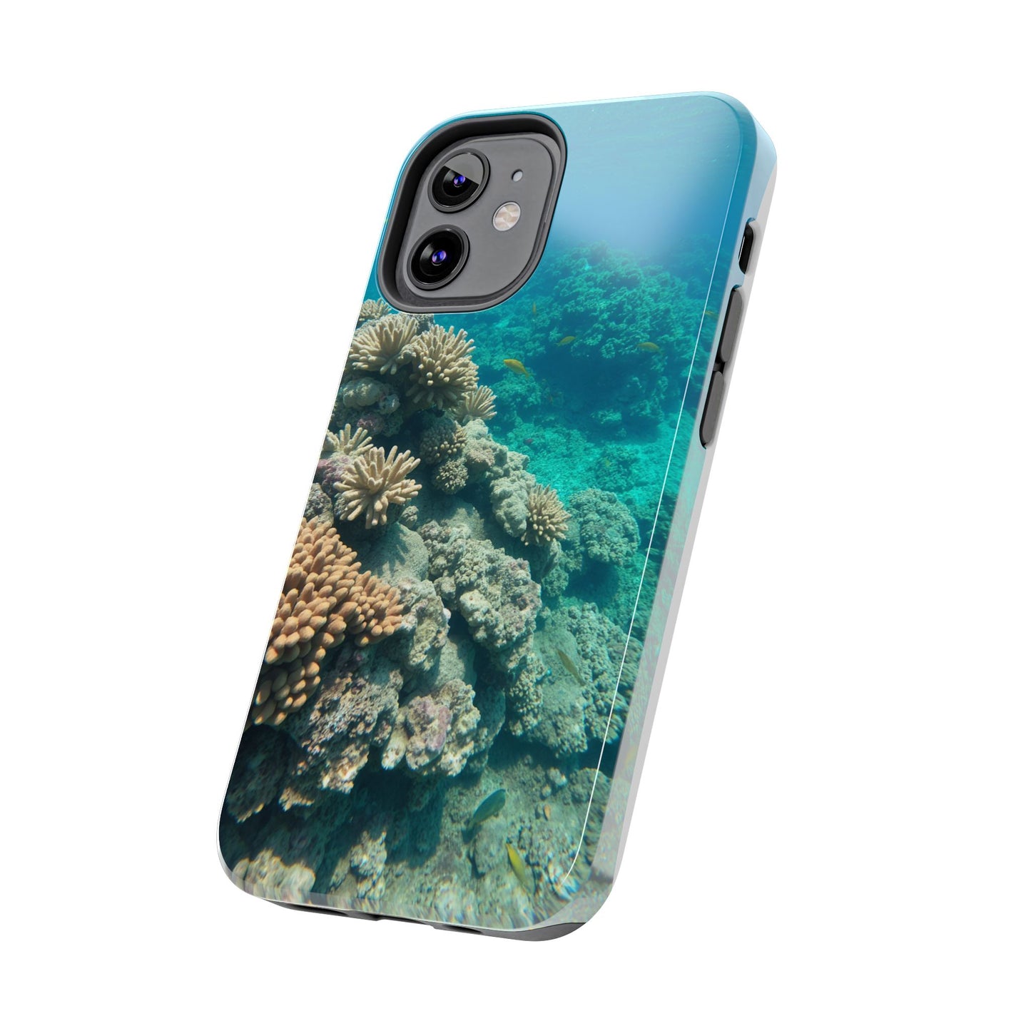 Coral Reef Tough Phone Case - Ocean Vibes Protection for Adventure Lovers