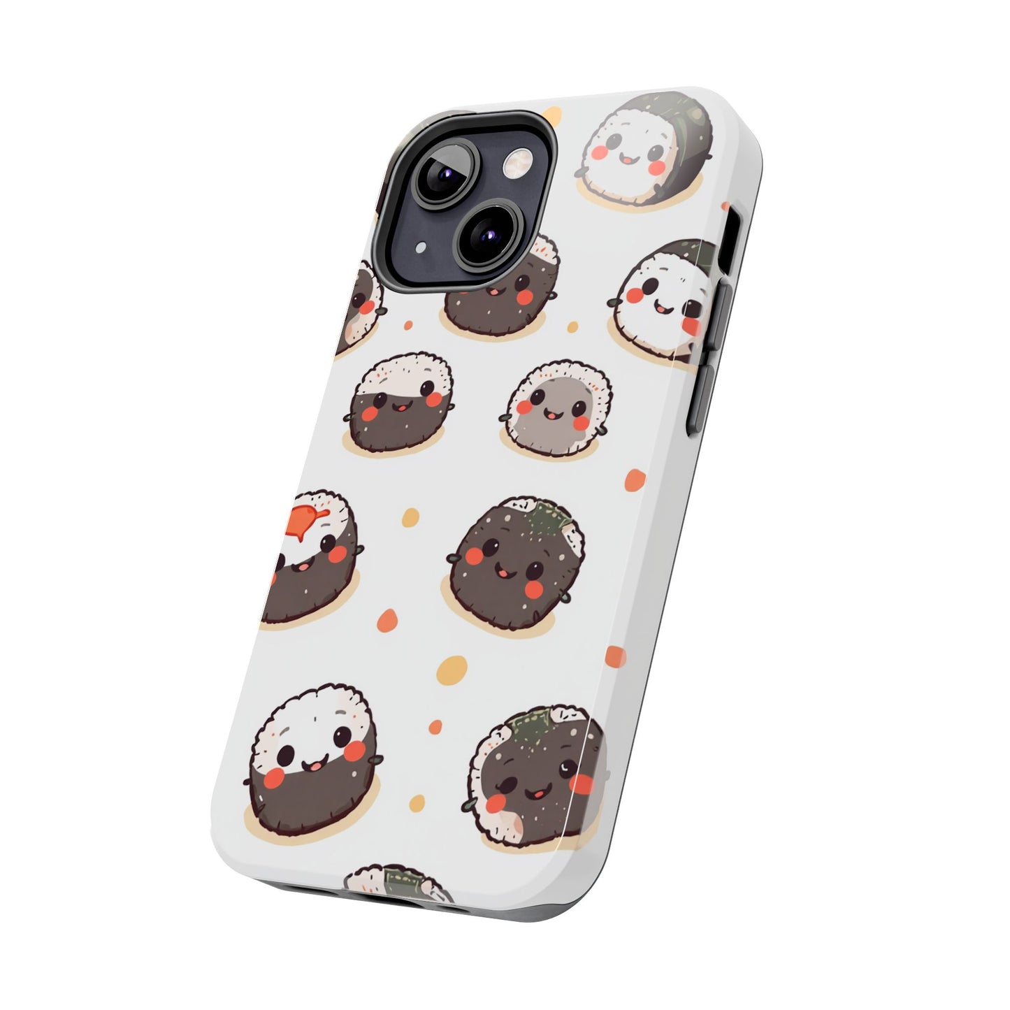 Cute Sushi Tough Phone Case - Kawaii Design for Food Lovers