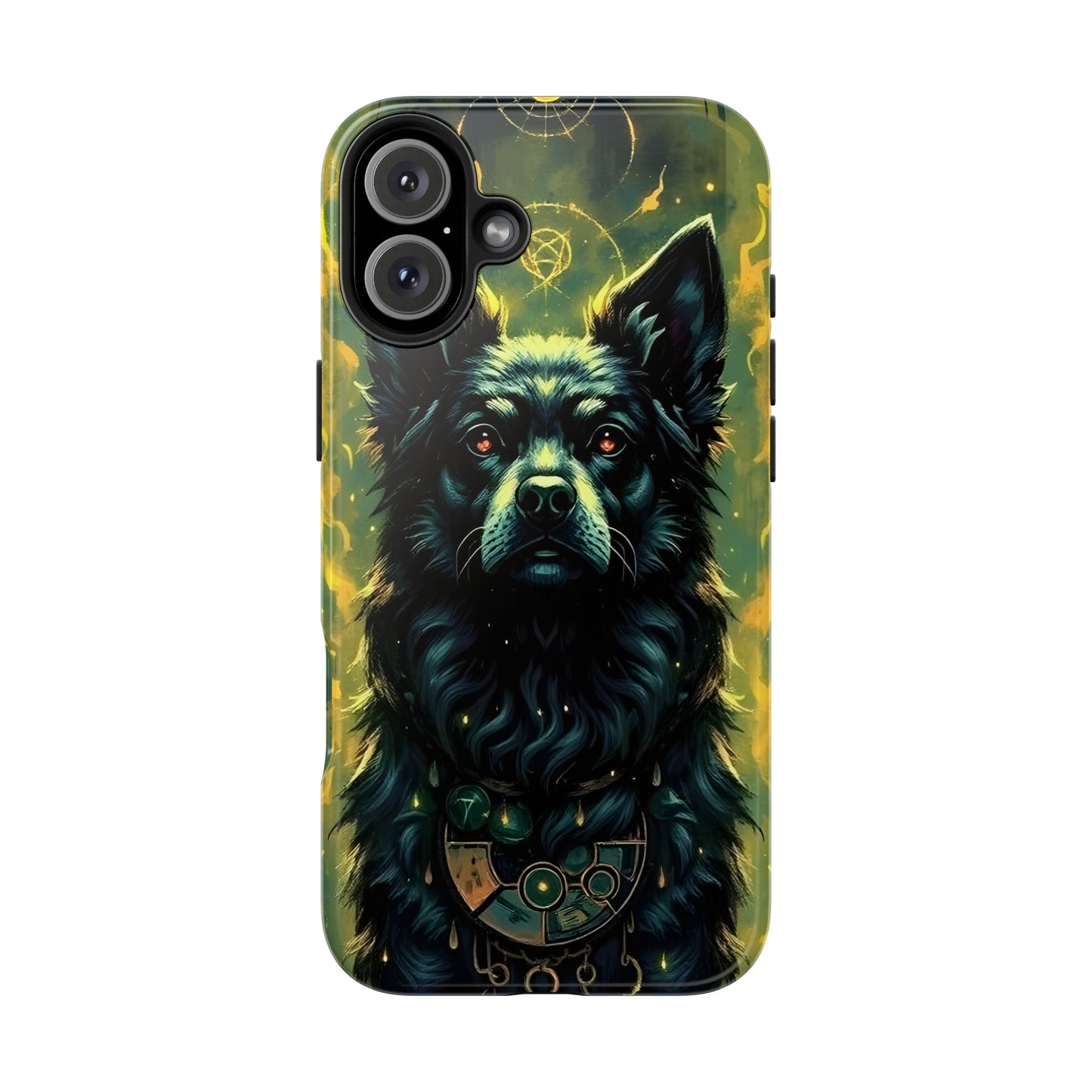 Mystical Dog Tribe Phone Case - Tough and Stylish for Pet Lovers - for iPhone
