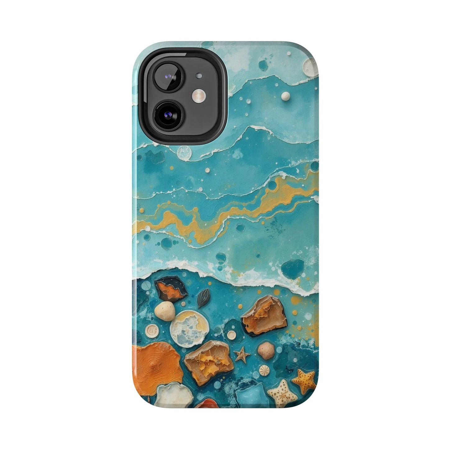 Ocean-Inspired Tough Phone Cases - Coastal Beach Vibe, Easy Accessory for Beach Lovers