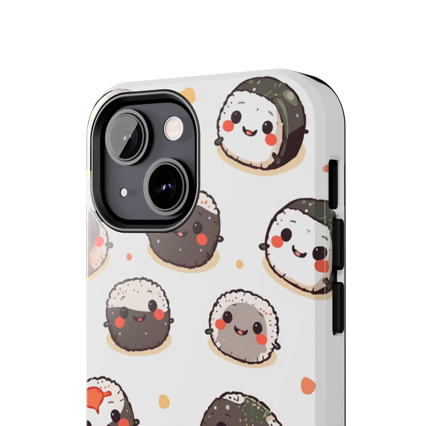 Cute Sushi Tough Phone Case - Kawaii Design for Food Lovers