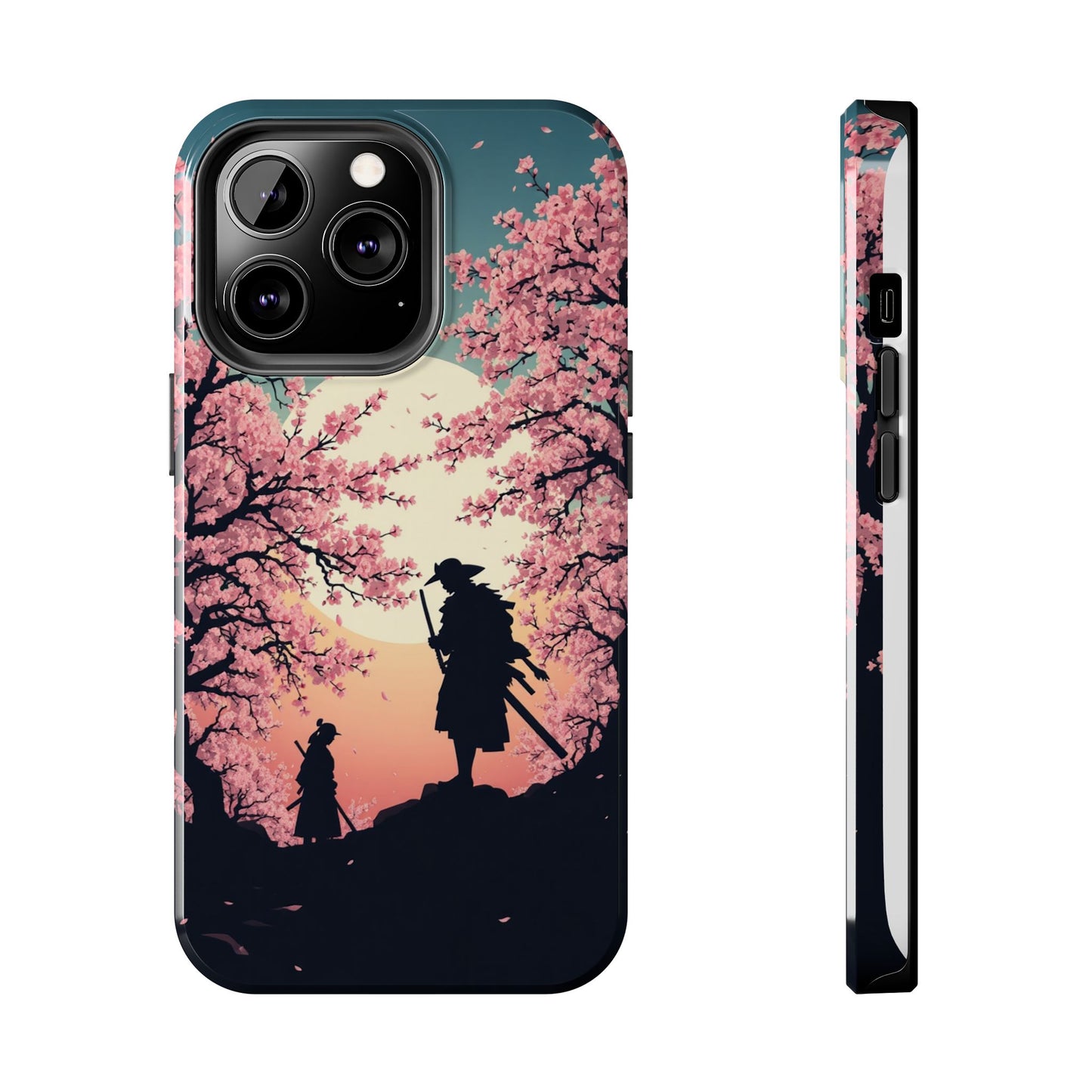 Cherry Blossom Samurai Tough Phone Case