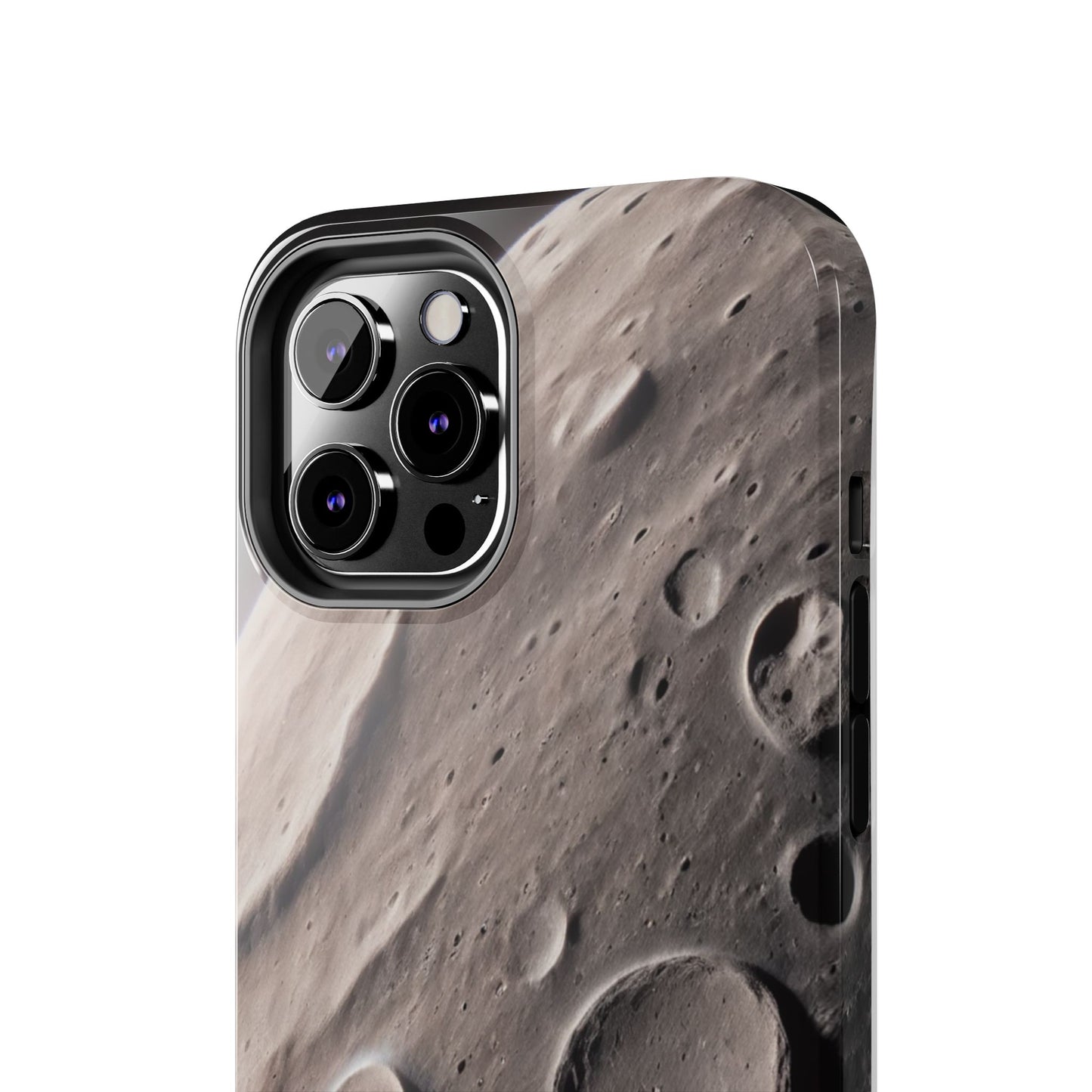 Celestial Moon Surface Tough Phone Case | Durable Space-Themed Design - for iPhone