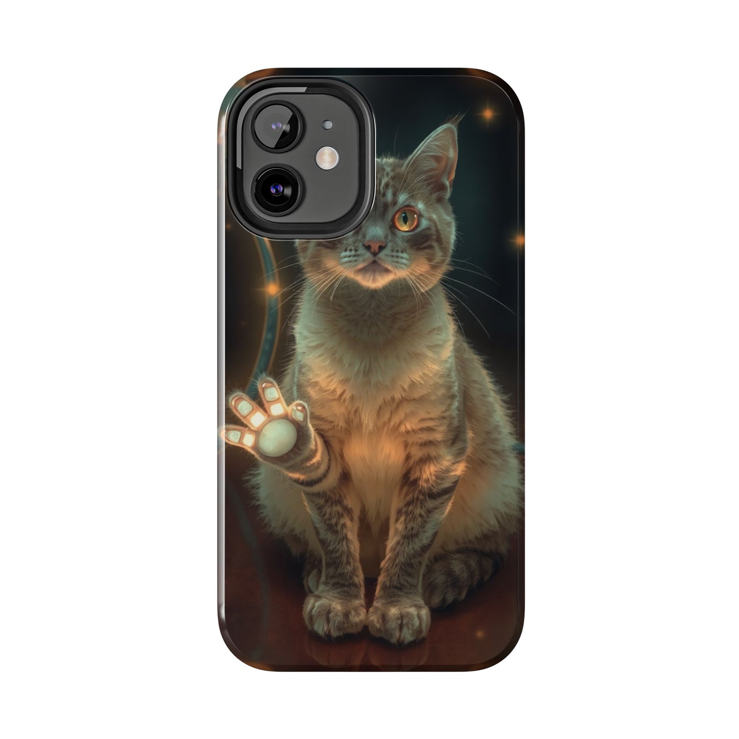 Whimsical Cat Phone Case | Tough Phone Cases for Cat Lovers, Pet Accessories, Gift for Cat Owners, Cute Phone Cover, Personalized Tech
