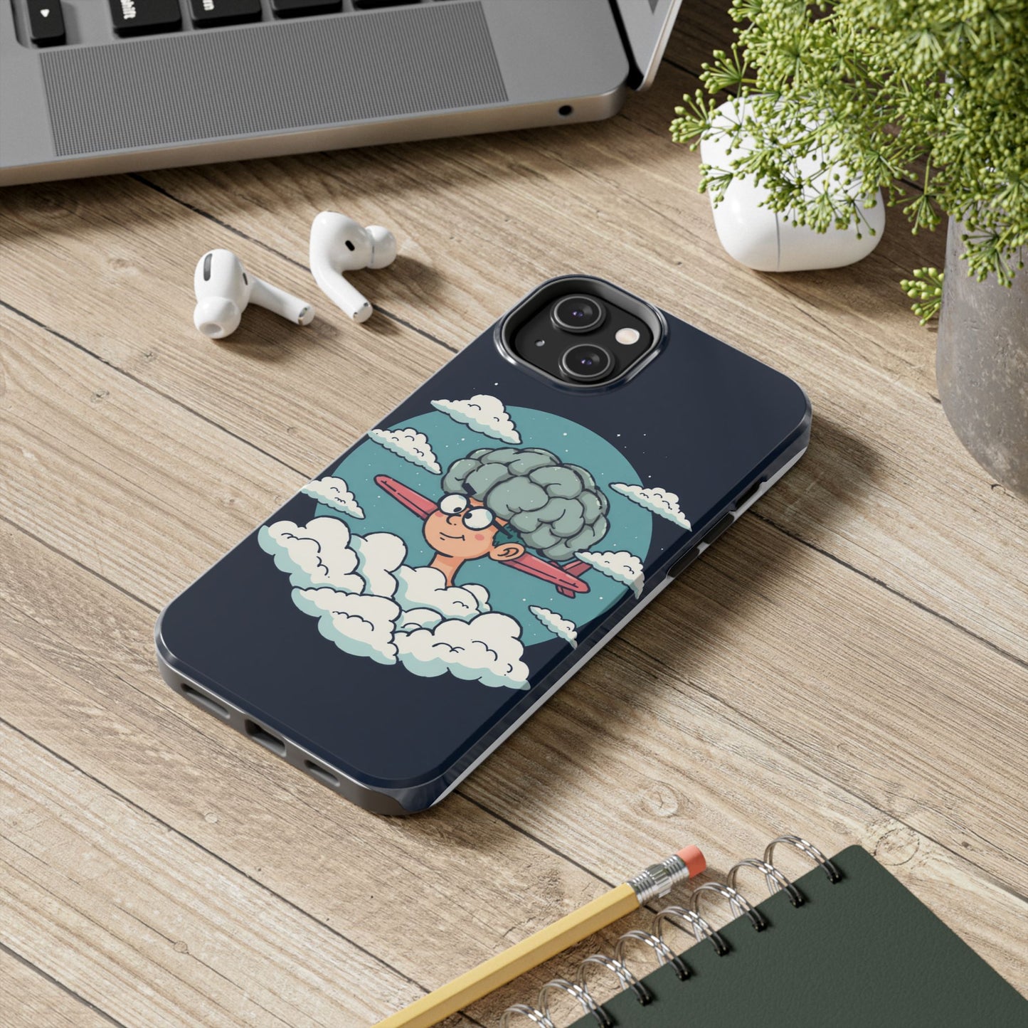 Creative Cloud Phone Case - Quirky Design for Unique Individuals