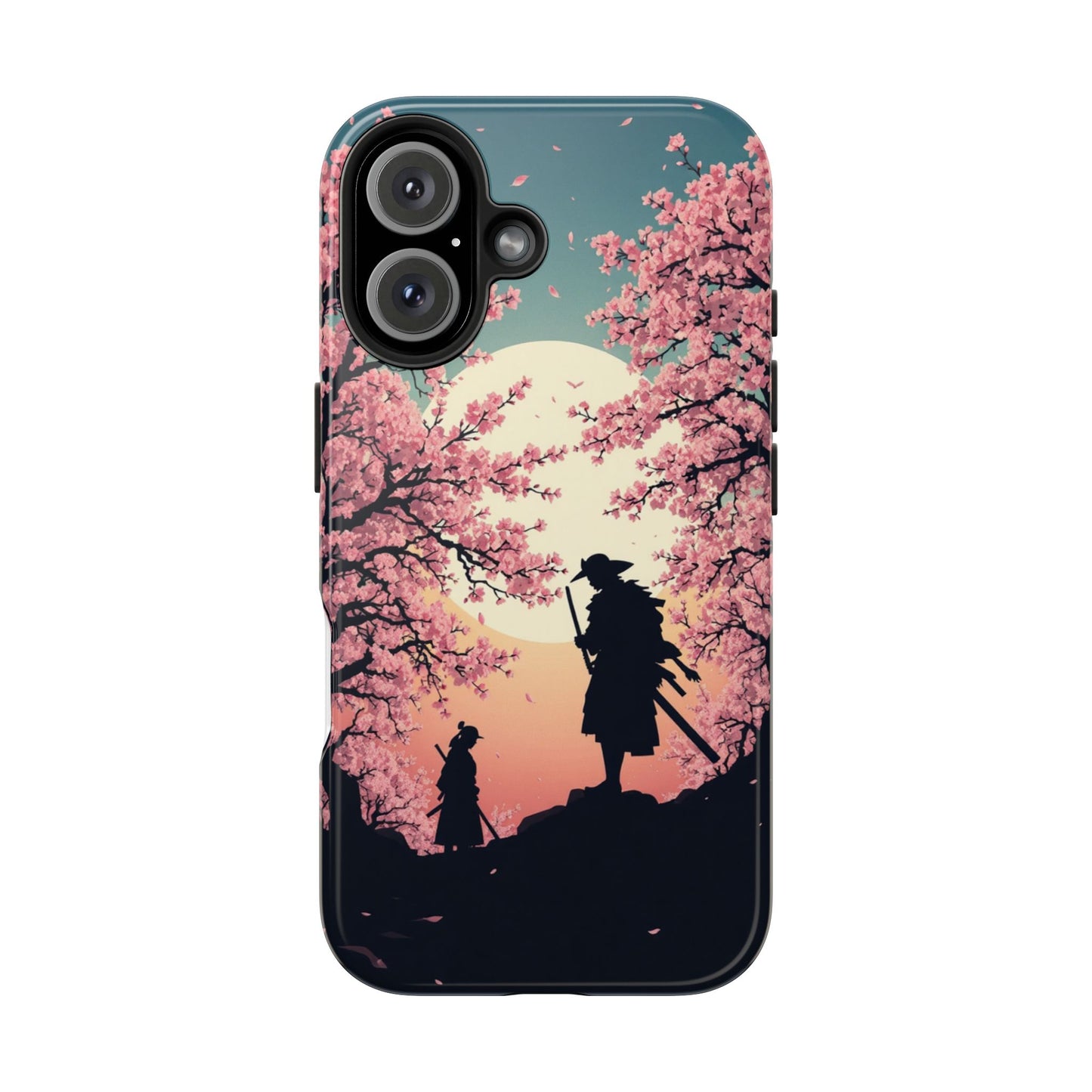 Cherry Blossom Samurai Tough Phone Case