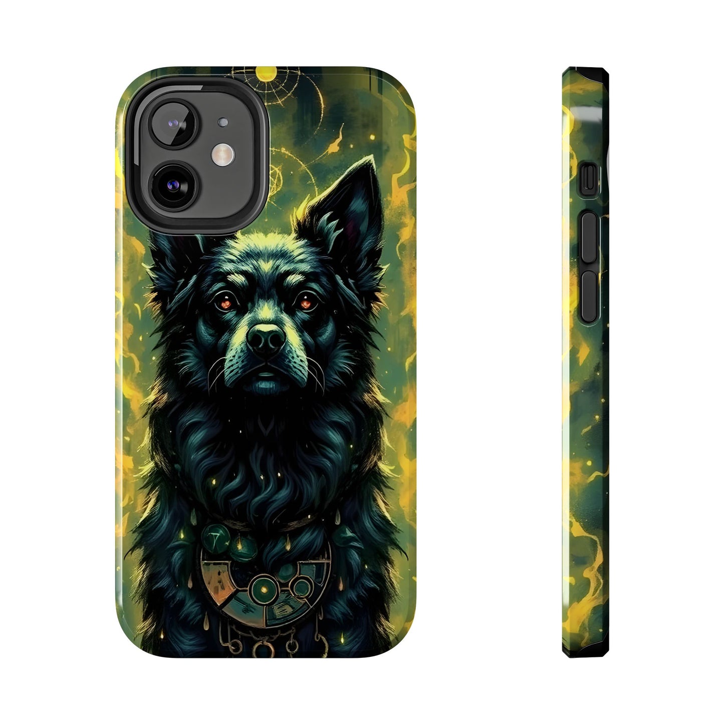 Mystical Dog Tribe Phone Case - Tough and Stylish for Pet Lovers - for iPhone