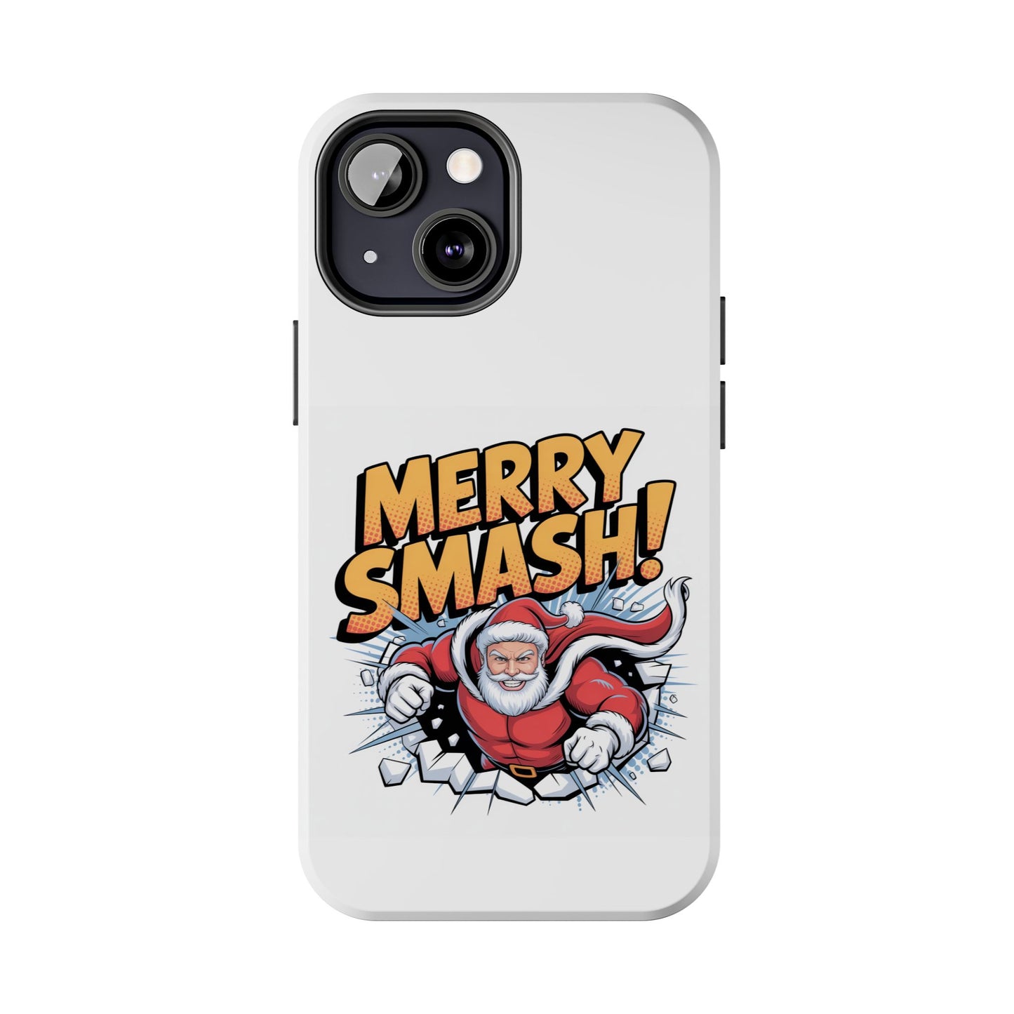 Santa Merry Smash Phone Case