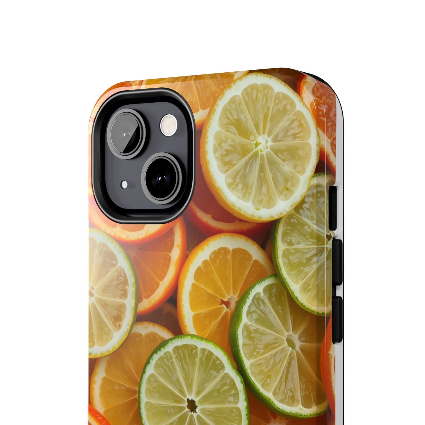 Citrus Slice Tough Phone Case – Vibrant Fruit Design for Summer Fun