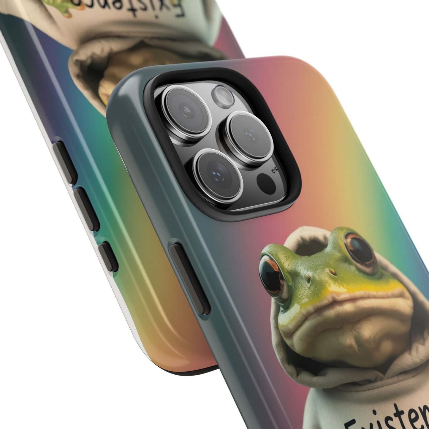 Existence is Pain Frog Phone Case - Tough & Stylish