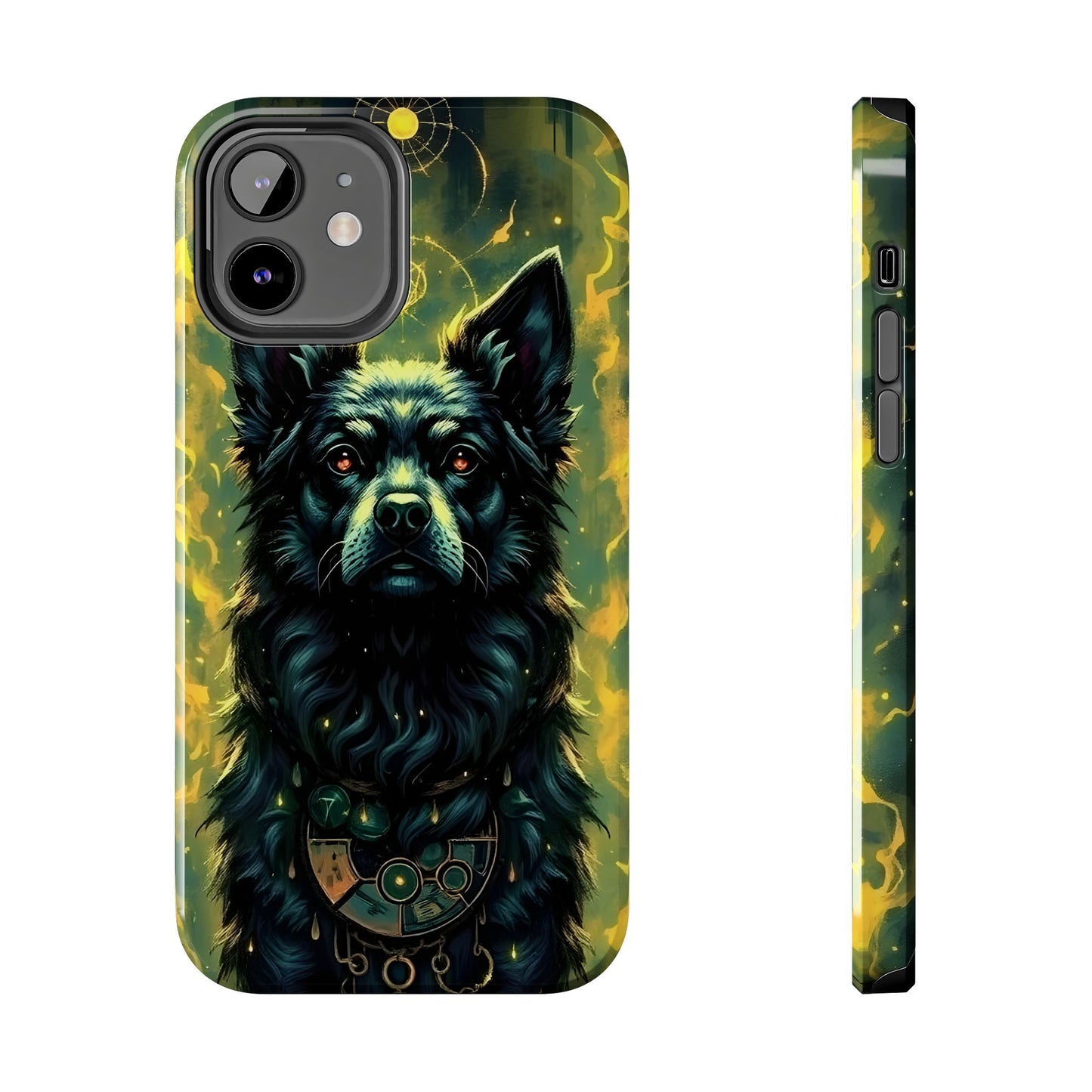 Mystical Dog Tribe Phone Case - Tough and Stylish for Pet Lovers - for iPhone