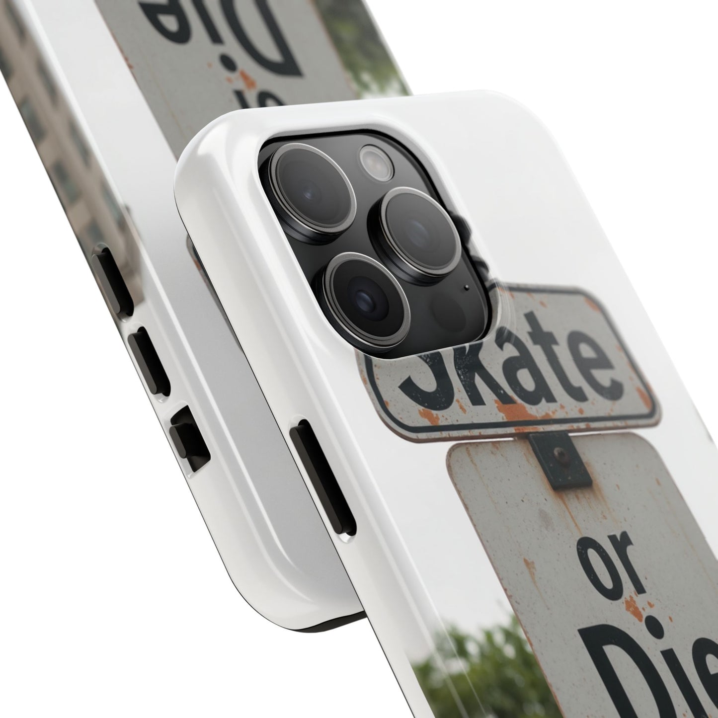 Skate or Die Tough Phone Case - Durable Protection for Skaters
