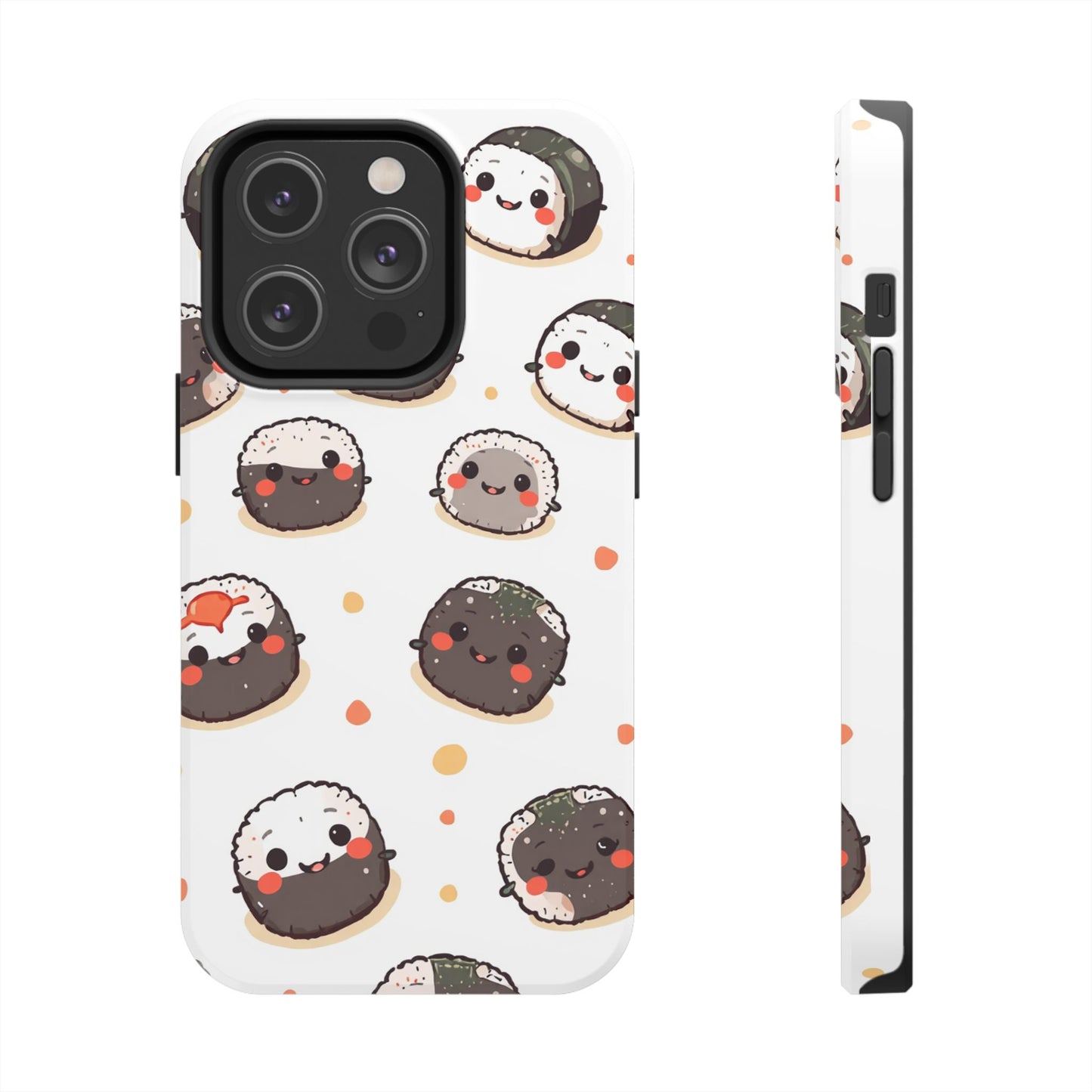 Cute Sushi Tough Phone Case - Kawaii Design for Food Lovers
