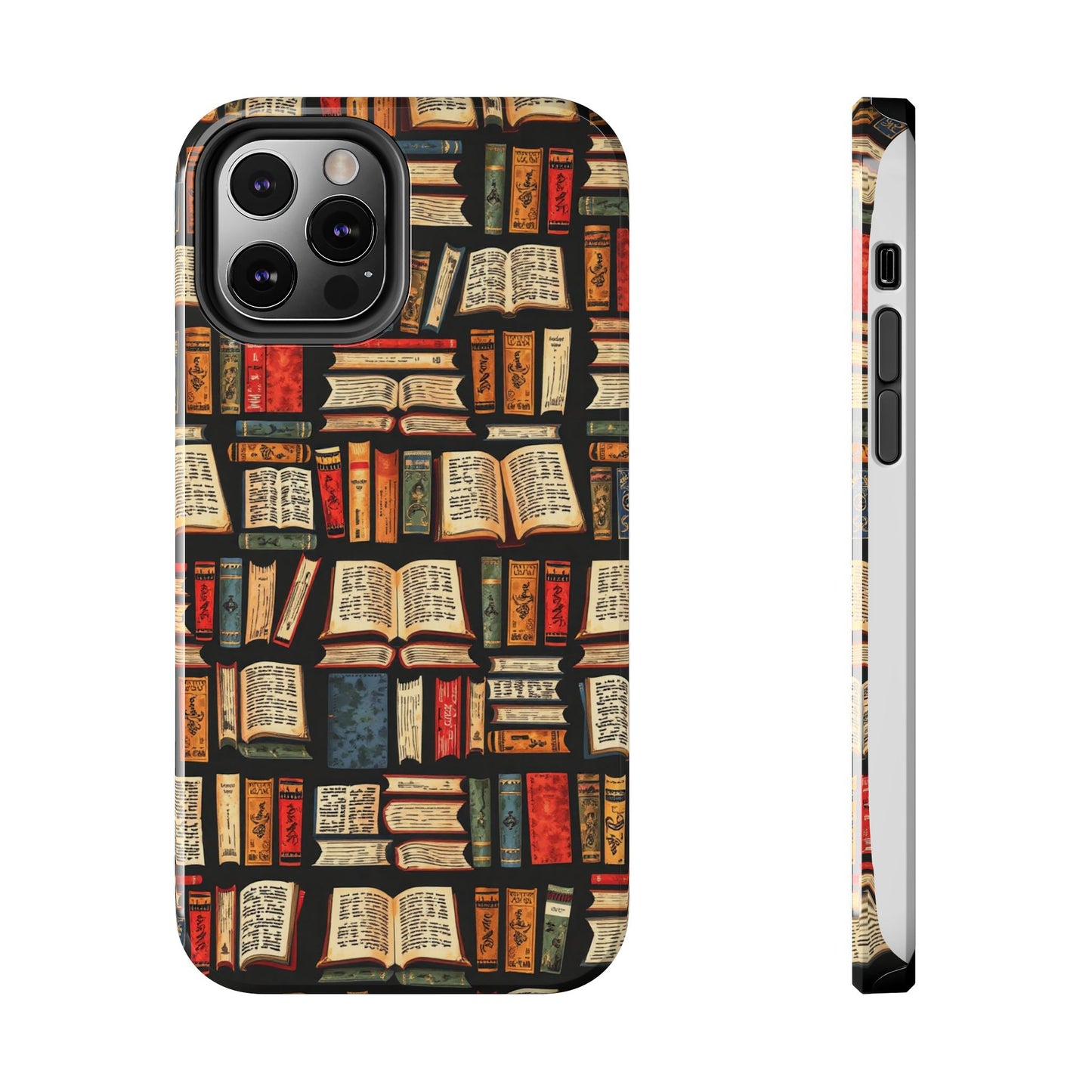 Book Lover Tough Phone Cases - Durable Protective Cases for Literature Fans