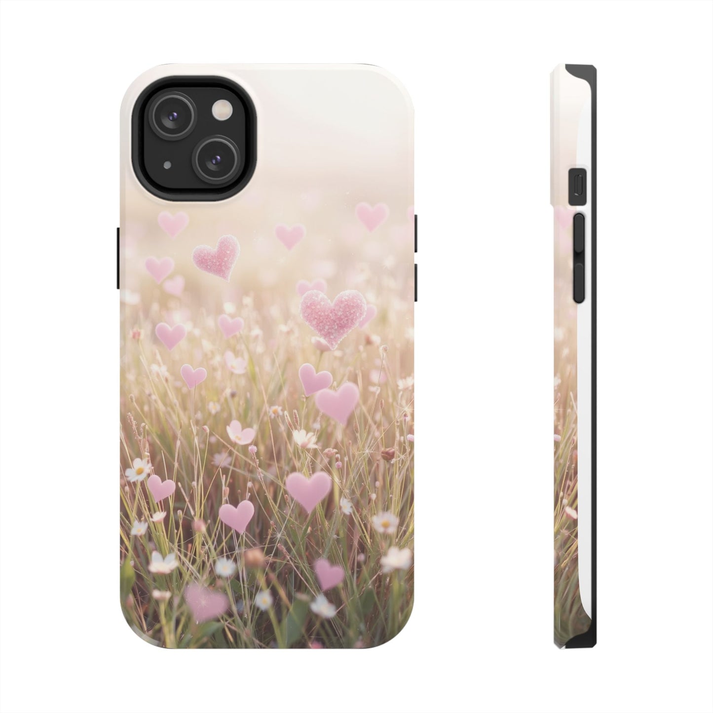 Romantic Hearts Tough Phone Case - Perfect for Lovers and Celebrations