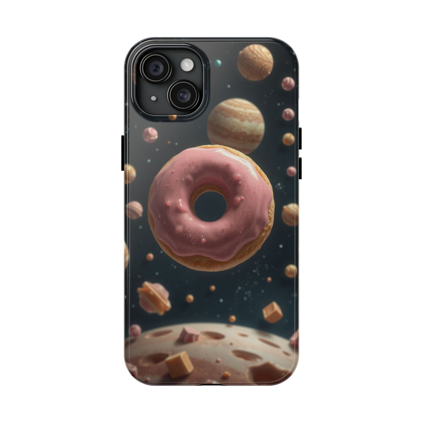 Galaxy Donut Tough Phone Case - Durable & Stylish Protective Cover