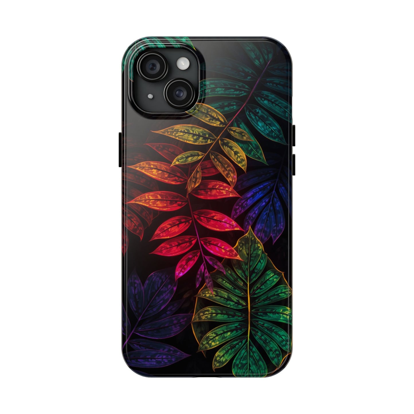 Vibrant Tropical Leaf Tough Phone Case