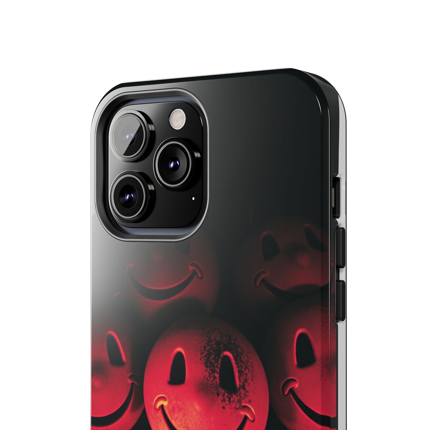 Smiley Face Tough Phone Case - Durable Protection with Fun Design