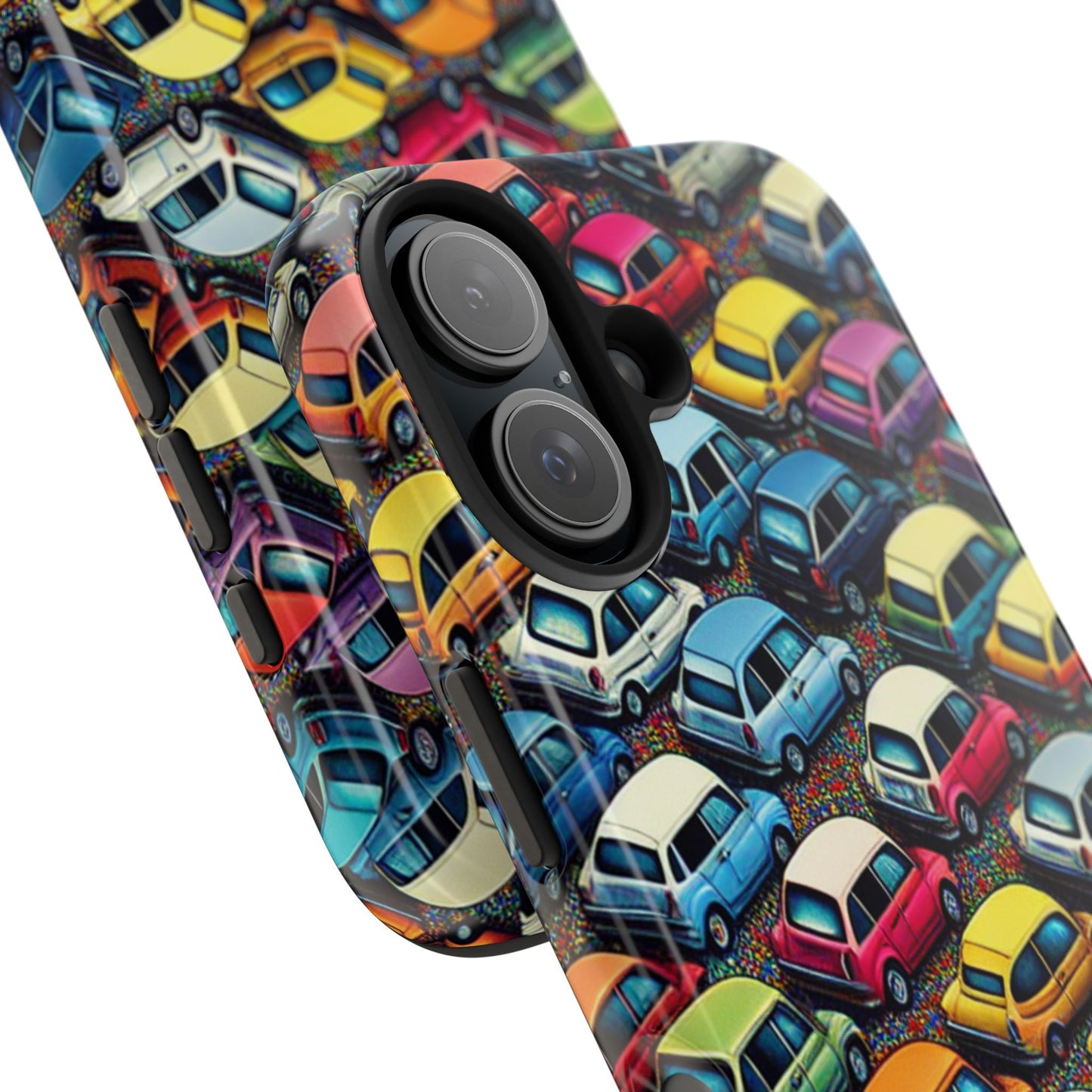 Car Phone Case - City Traffic Pattern Design - for iPhone