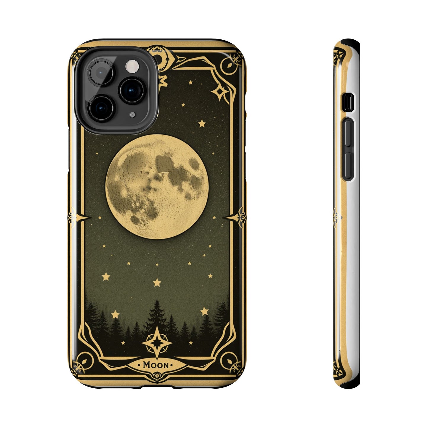 Celestial Moon Phone Case - Tough & Stylish for Star Lovers