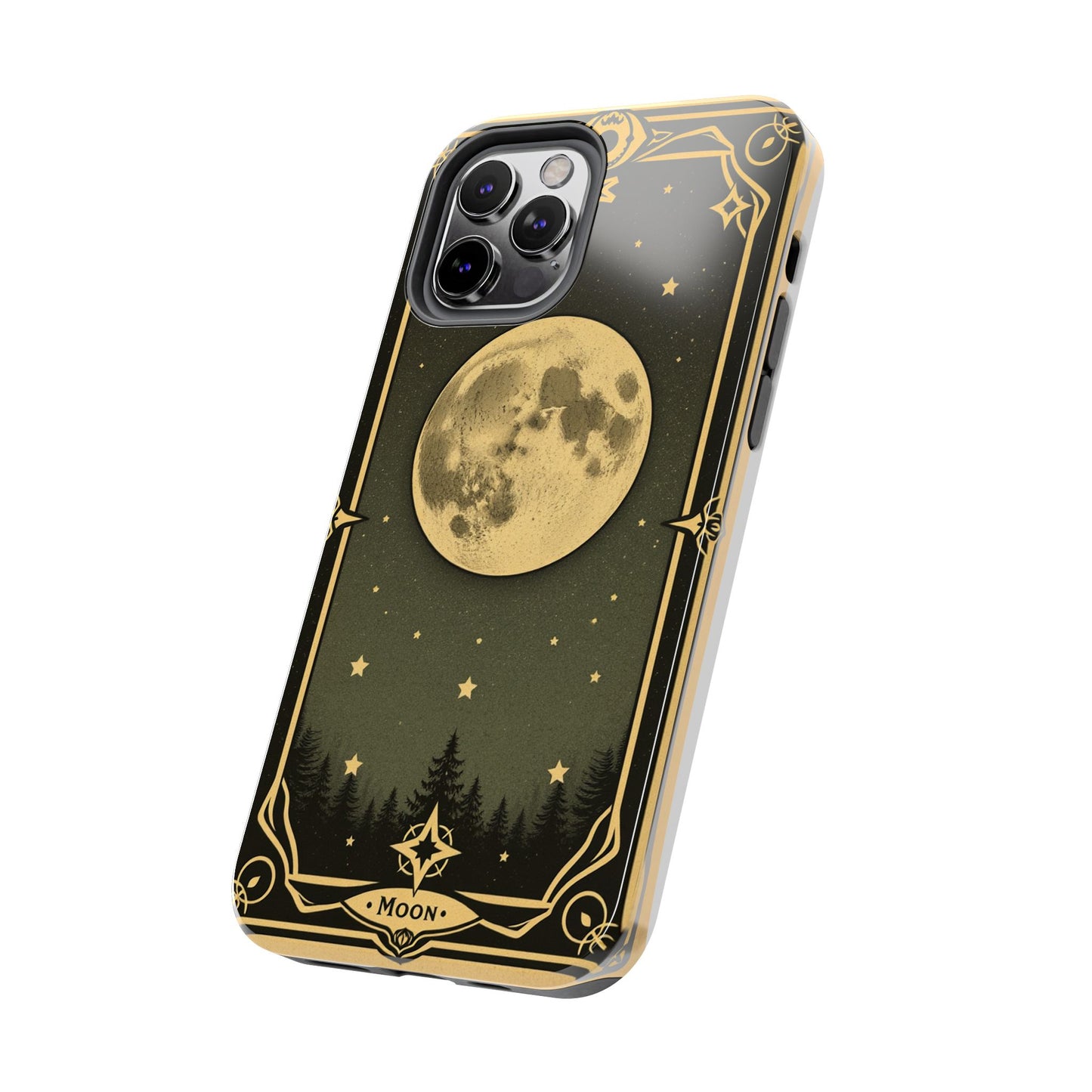 Celestial Moon Phone Case - Tough & Stylish for Star Lovers