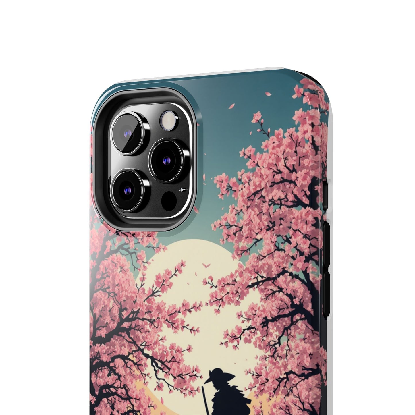 Cherry Blossom Samurai Tough Phone Case
