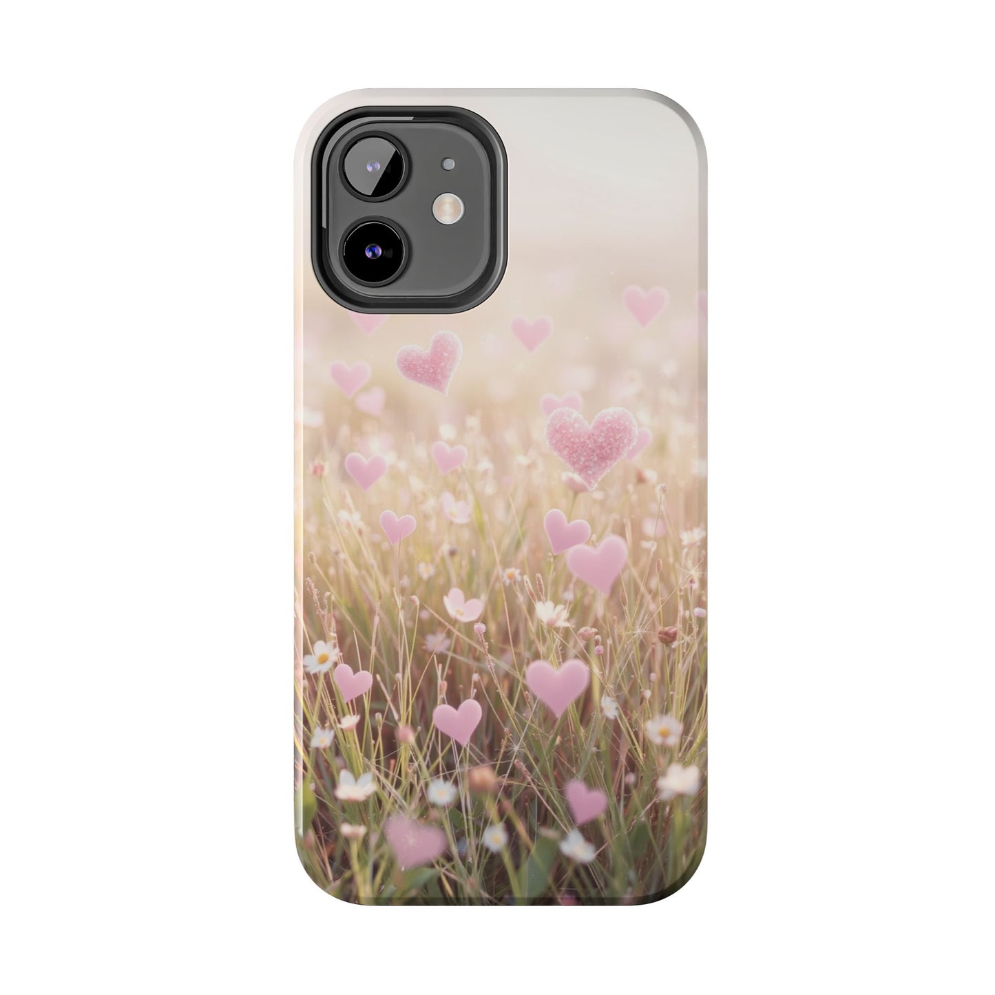 Romantic Hearts Tough Phone Case - Perfect for Lovers and Celebrations