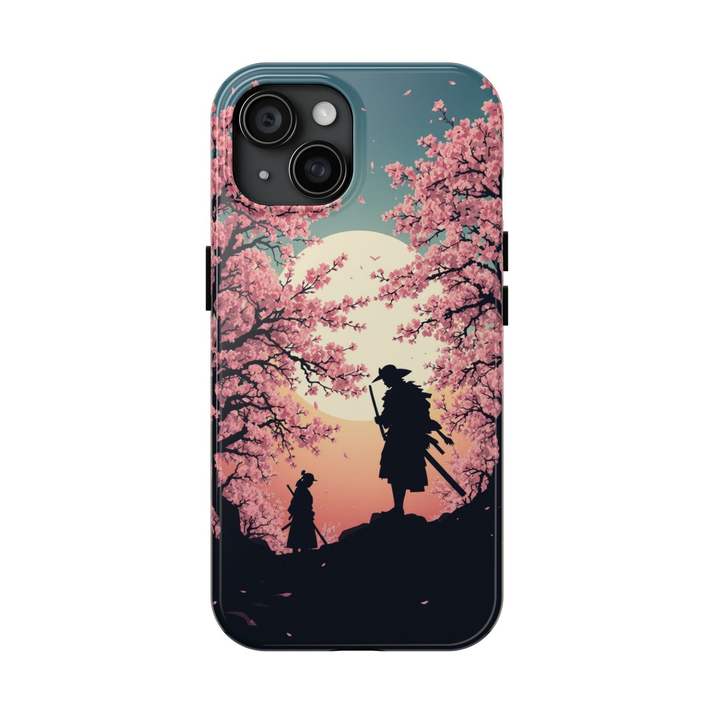 Cherry Blossom Samurai Tough Phone Case