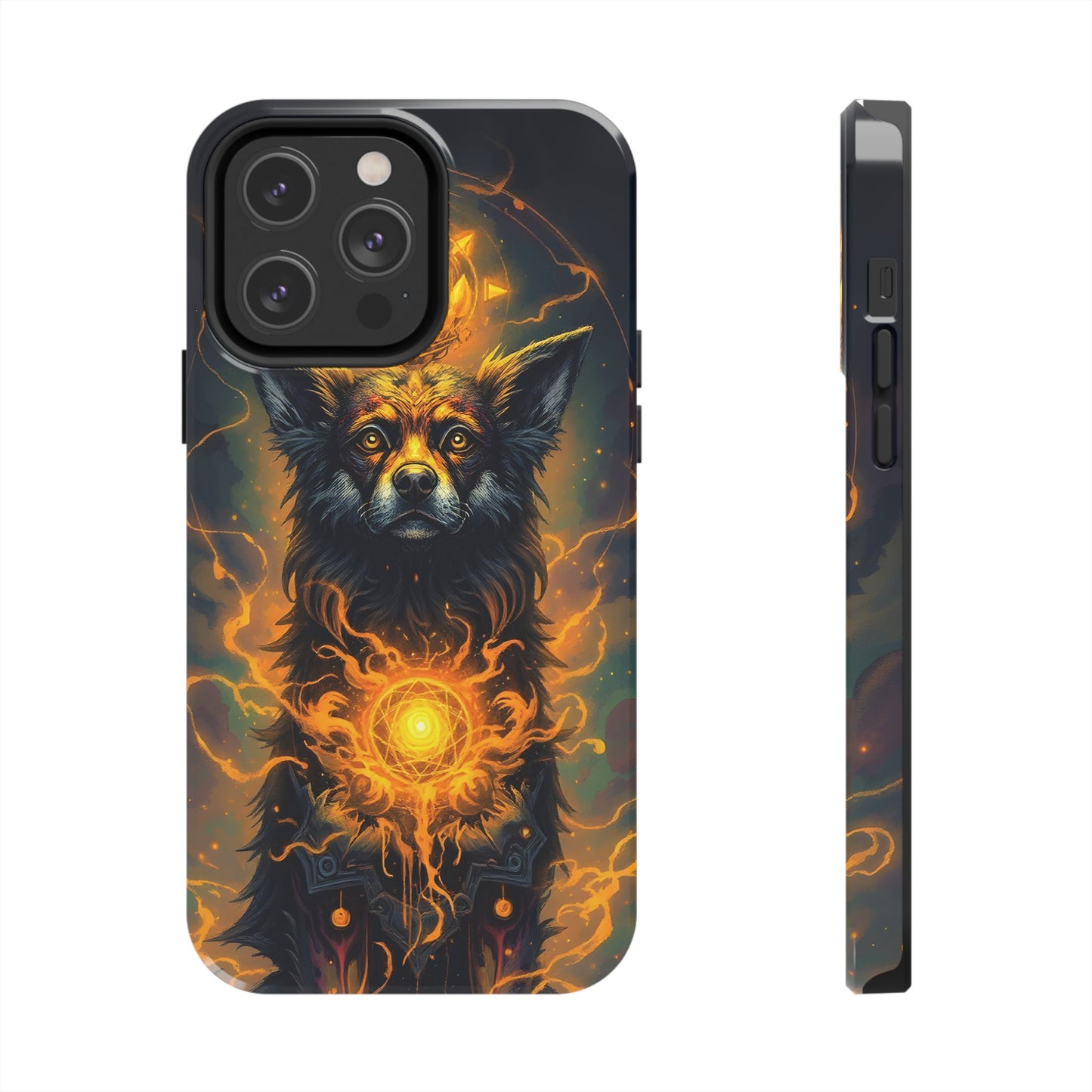Mystical Dog of Light - Tough Phone Case - Durable Protection with Inspired Artwork - for iPhone