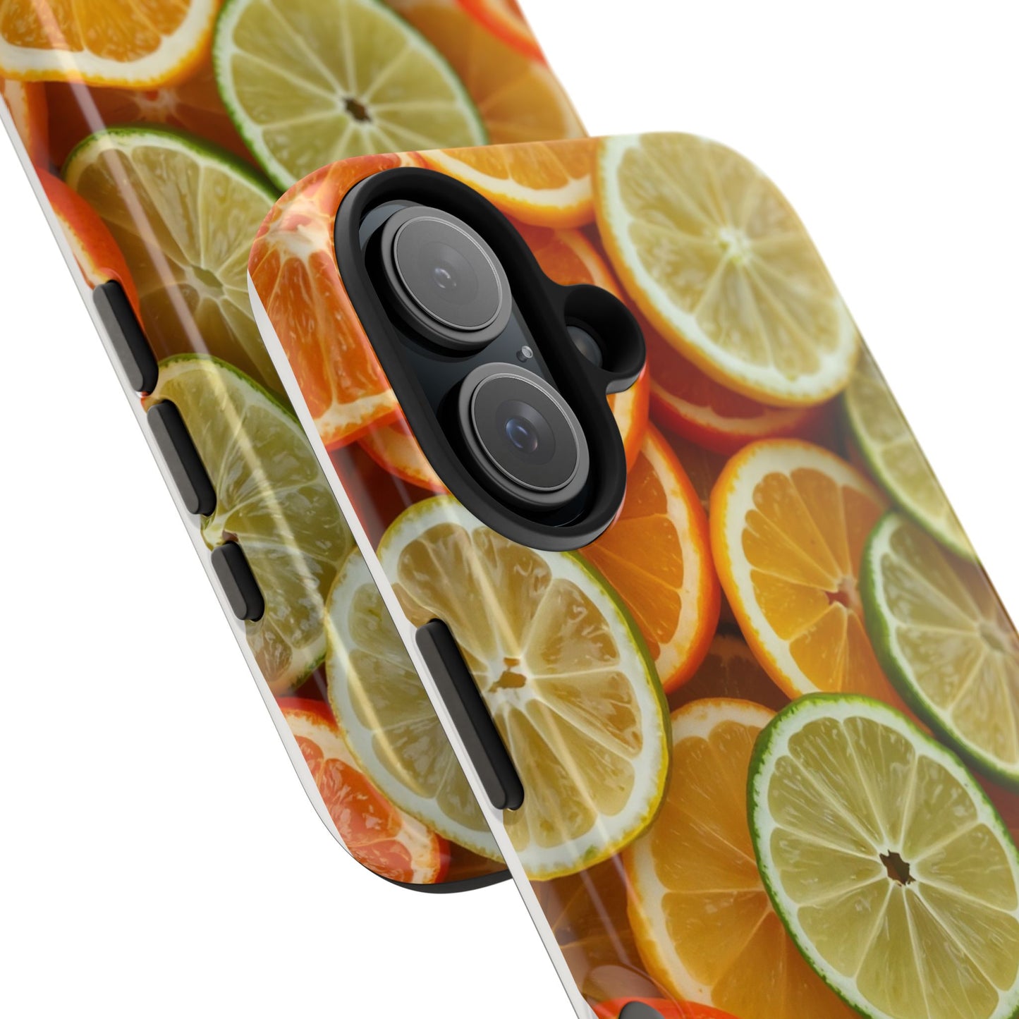 Citrus Slice Tough Phone Case – Vibrant Fruit Design for Summer Fun