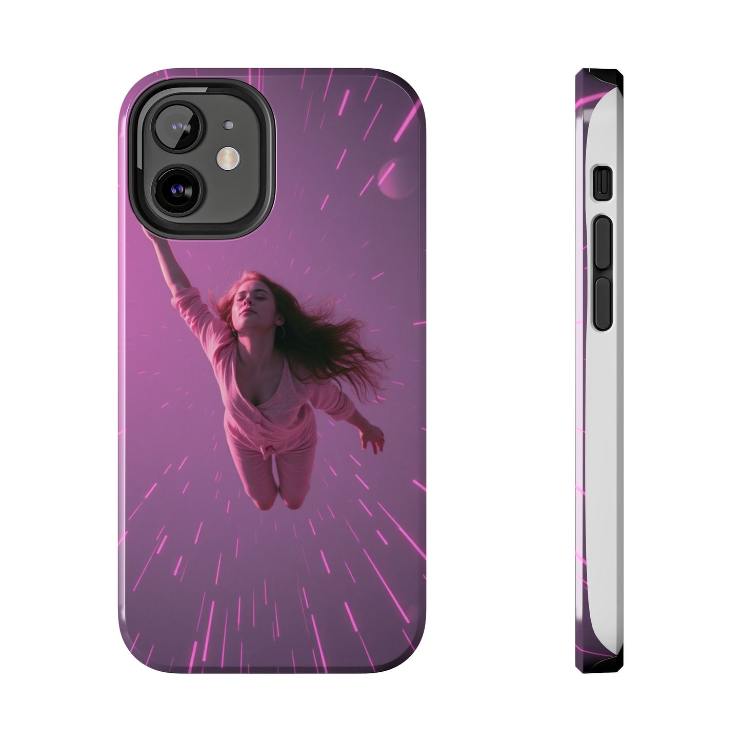 Inspirational Tough Phone Case - Cosmic Dreamer Design